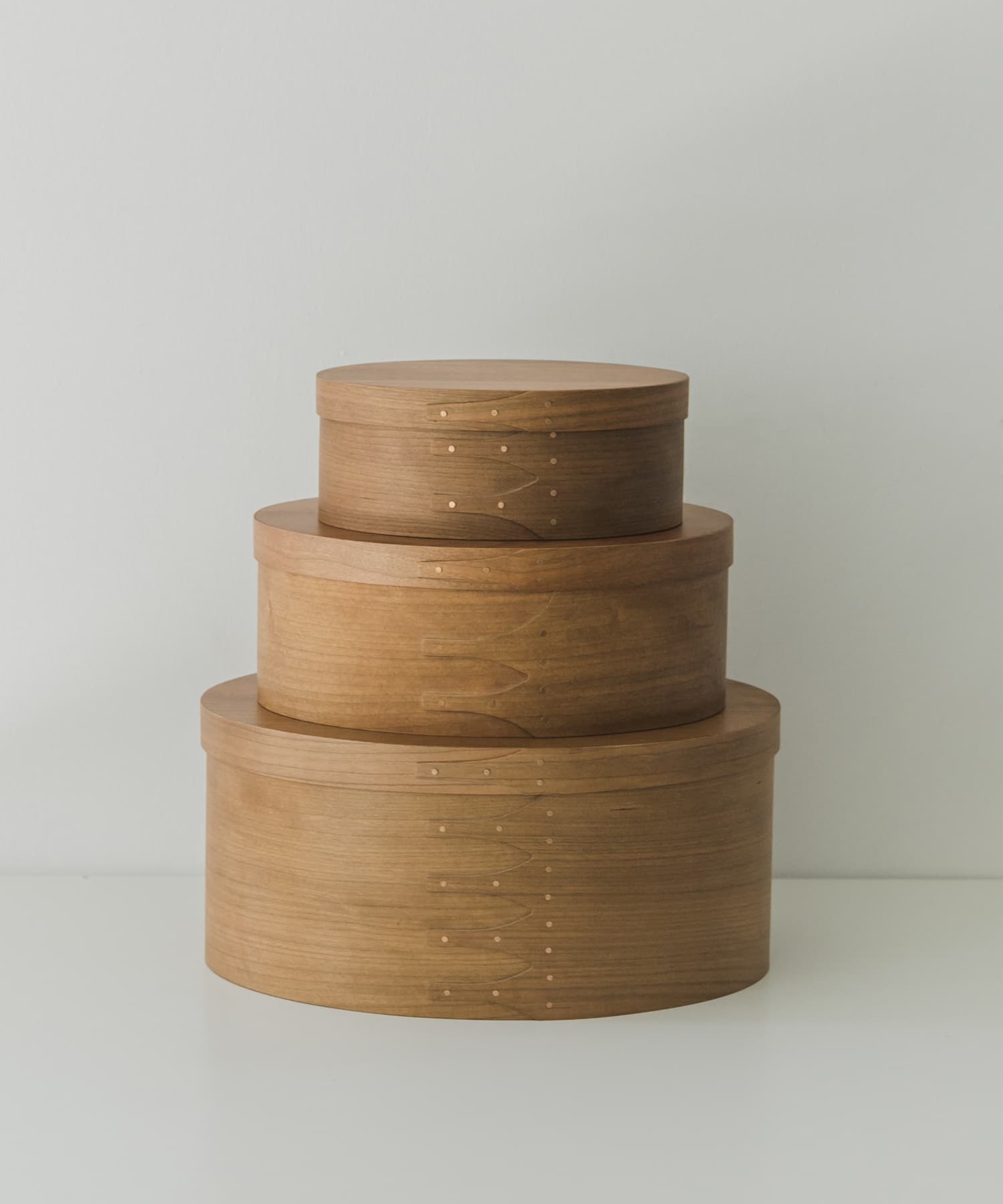 WEB限定』AXCIS シェーカーオーバルボックス L(L ブラウン