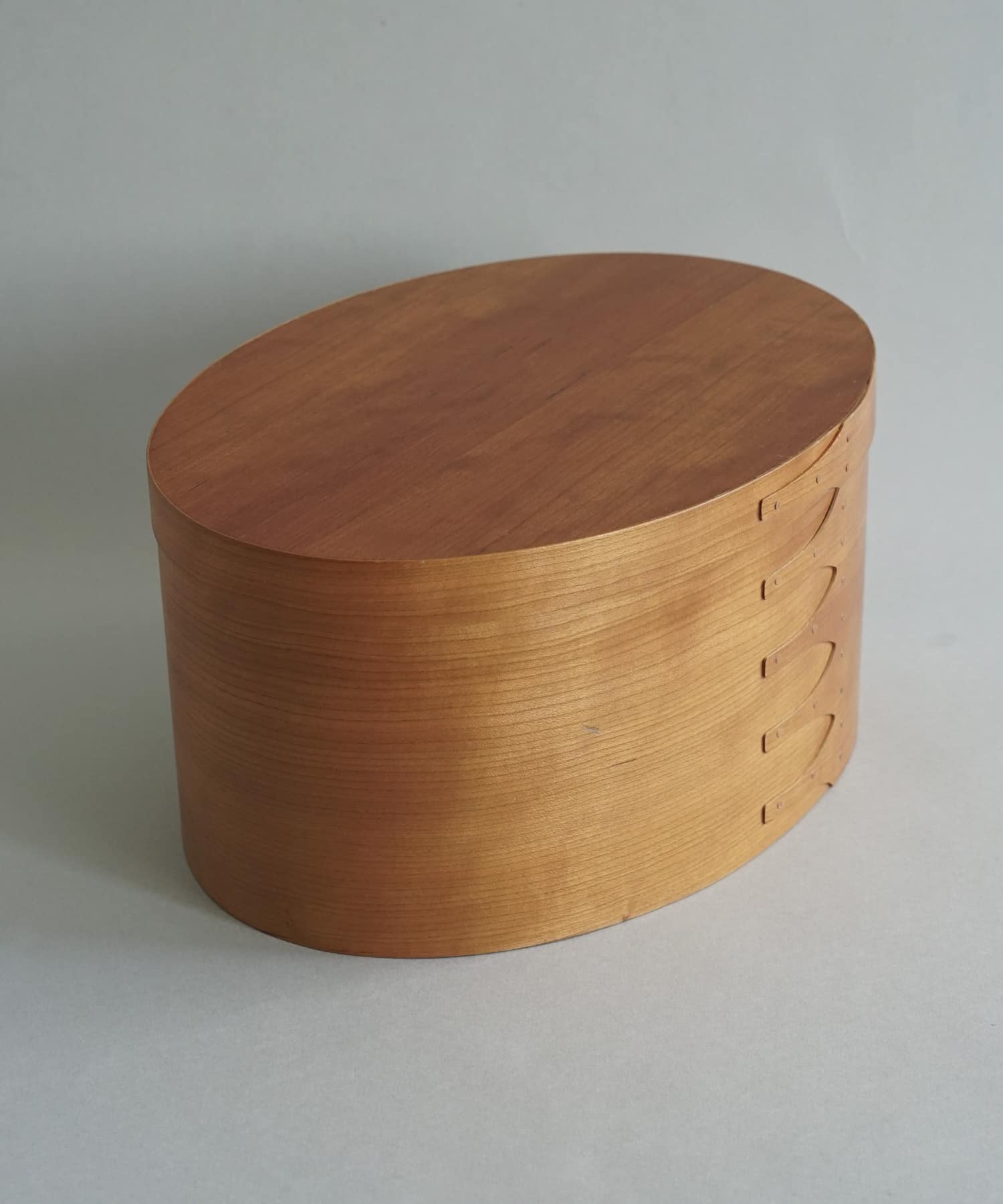 『WEB限定』AXCIS　シェーカーオーバルボックス L ブラウン L