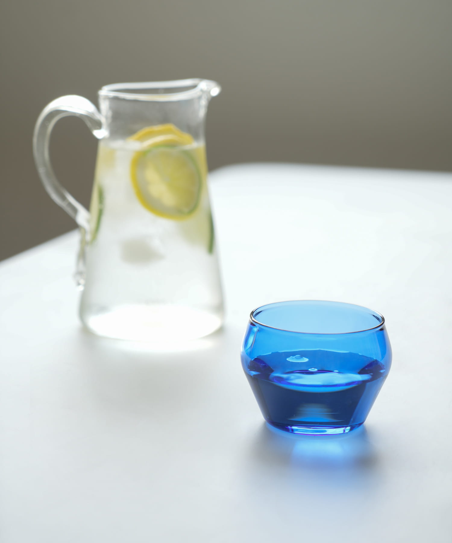 『WEB限定』AXCIS　ラゴムグラスS ブルー ブルー S