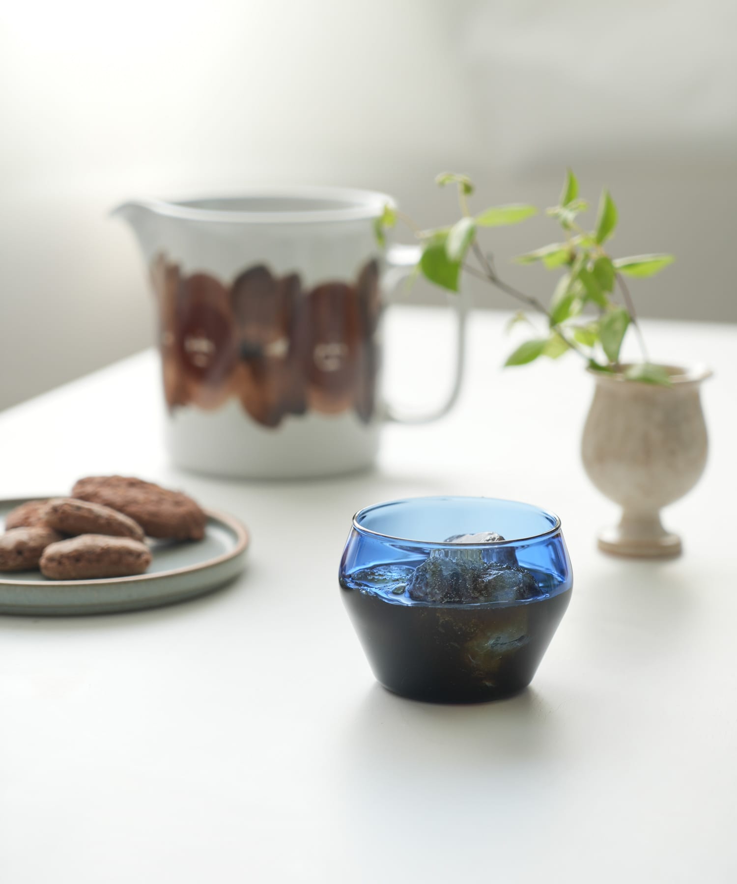 『WEB限定』AXCIS　ラゴムグラスS ブルー ブルー S