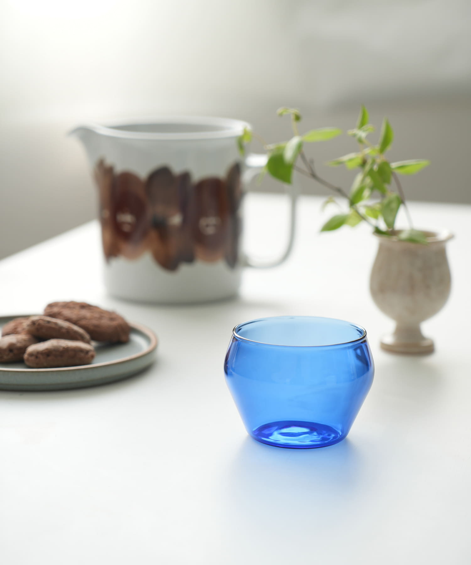 『WEB限定』AXCIS　ラゴムグラスS ブルー ブルー S