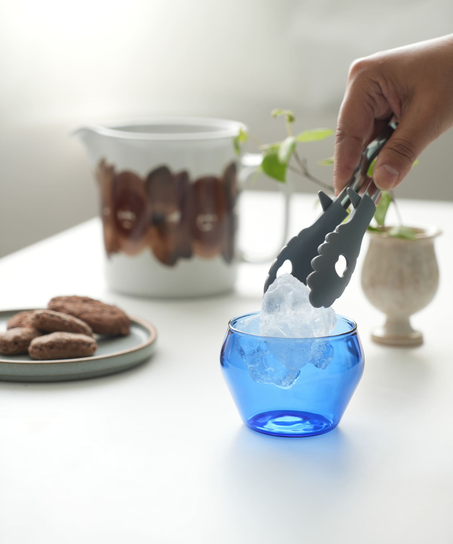 『WEB限定』AXCIS　ラゴムグラスS ブルー ブルー S