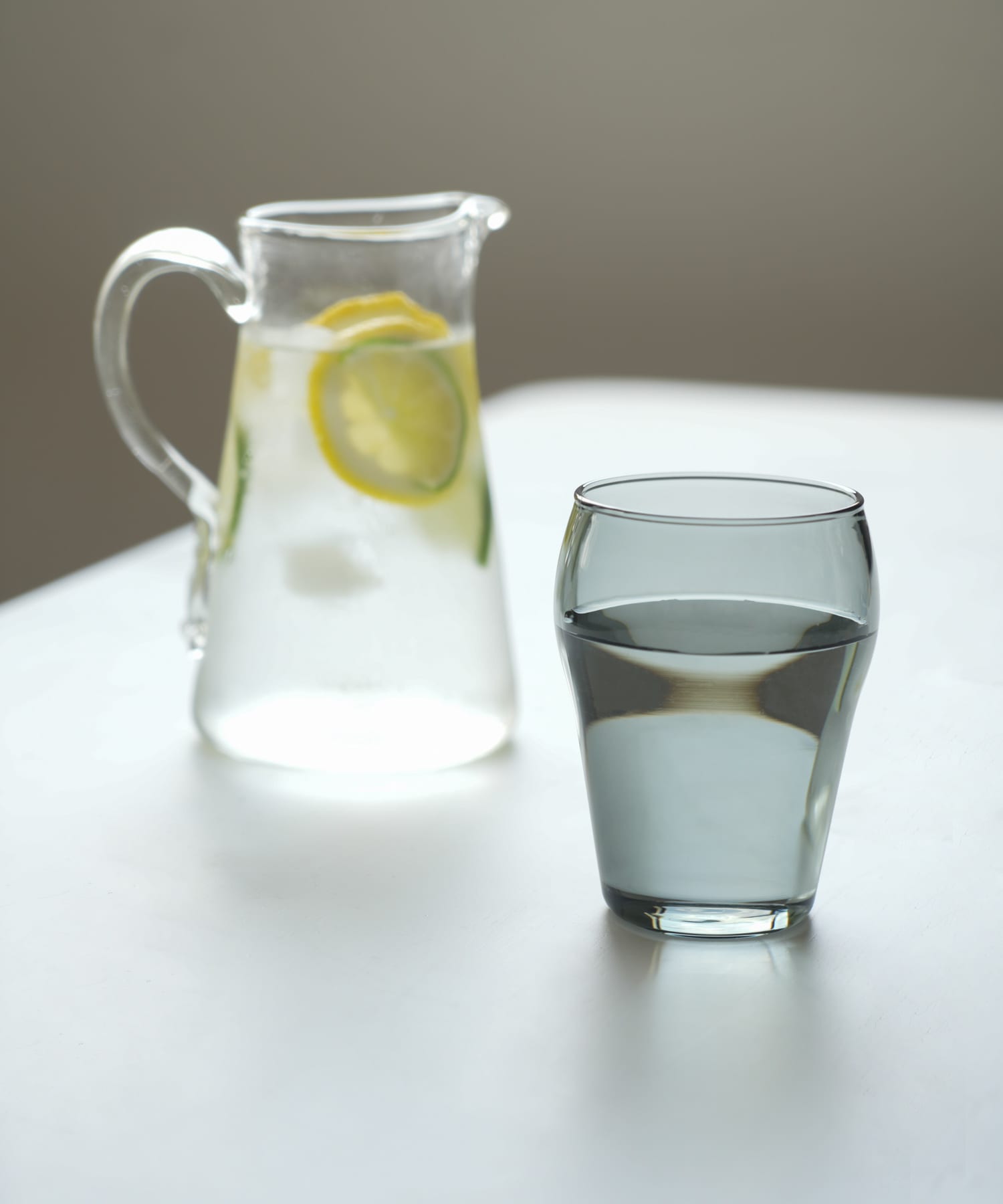 『WEB限定』AXCIS　ラゴムグラスL グレー