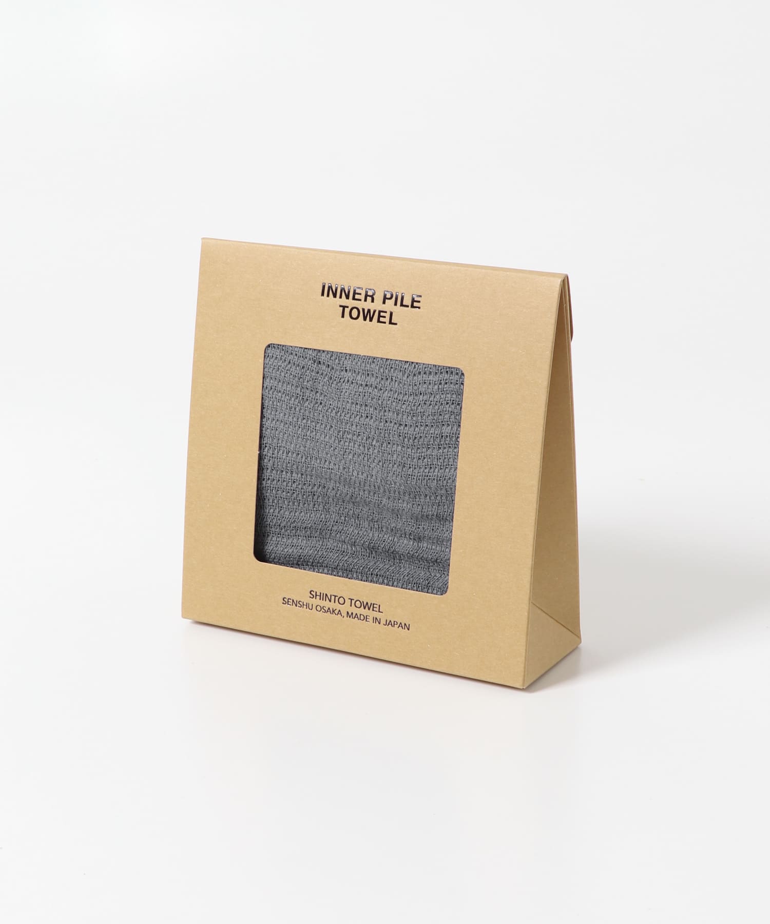 『WEB限定』SHINTO TOWEL　インナーパイルミニ プレゼントパッケージ Charcoal -