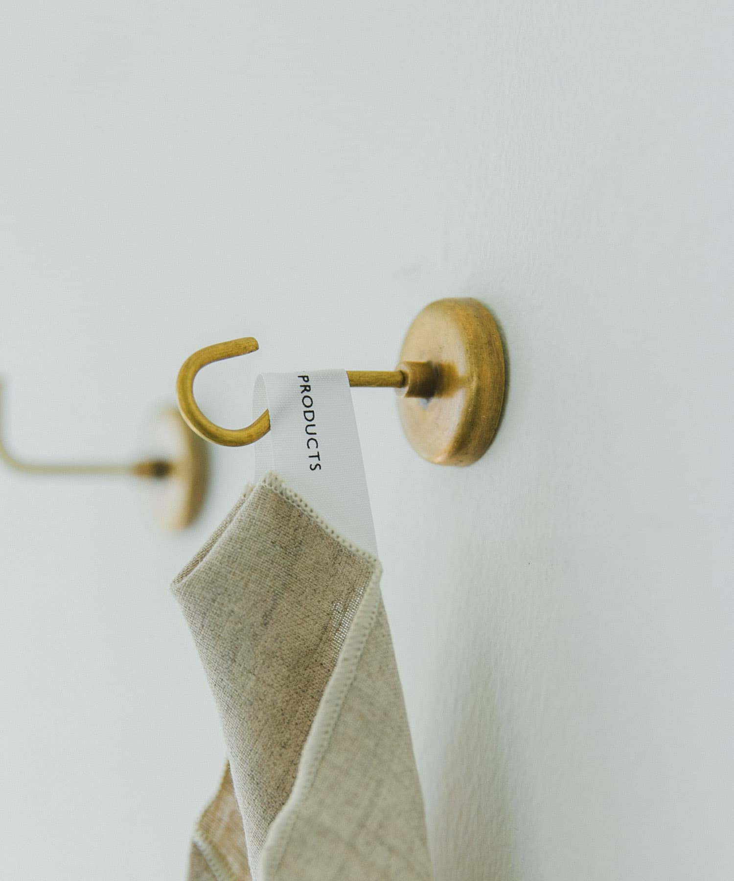 『WEB限定』fog linen work　ブラスマグネットフック R - -