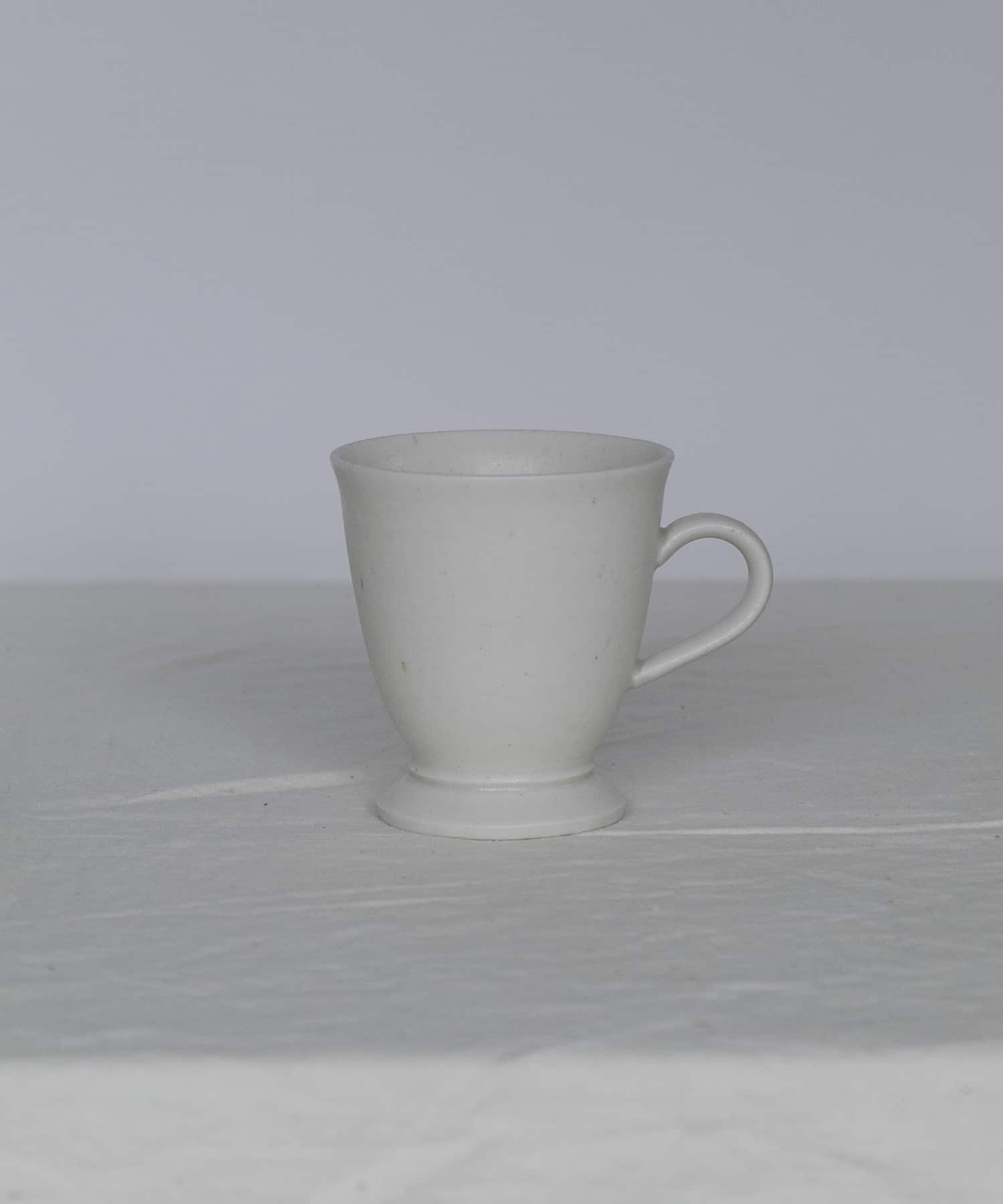 石松信彦　パール釉コーヒーカップ - -