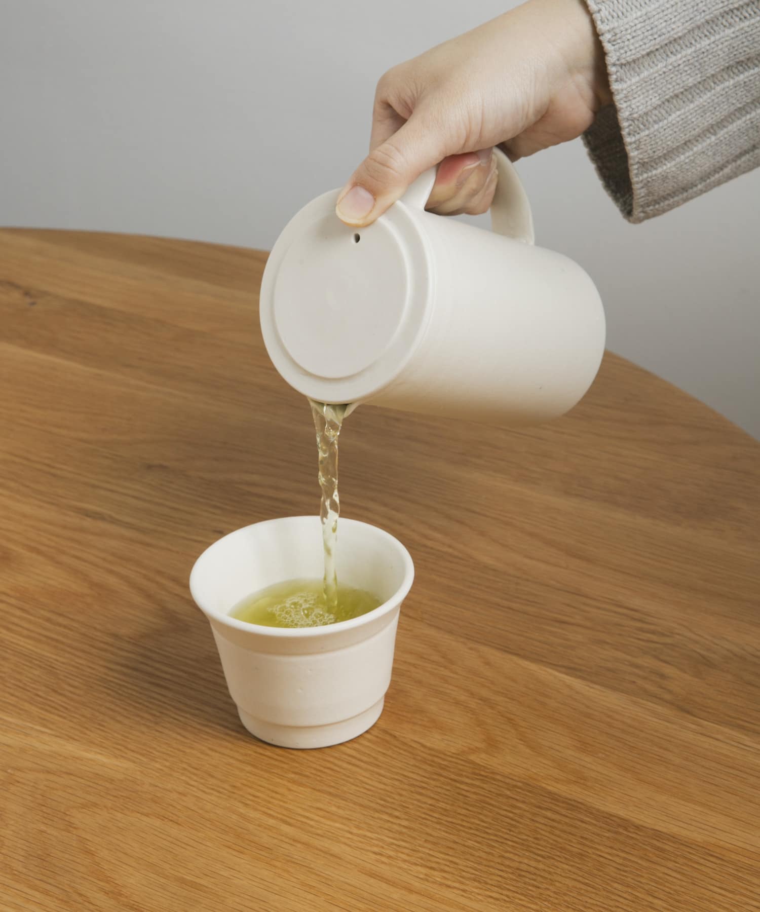 石松信彦　白マット釉 フリーカップS 白 S