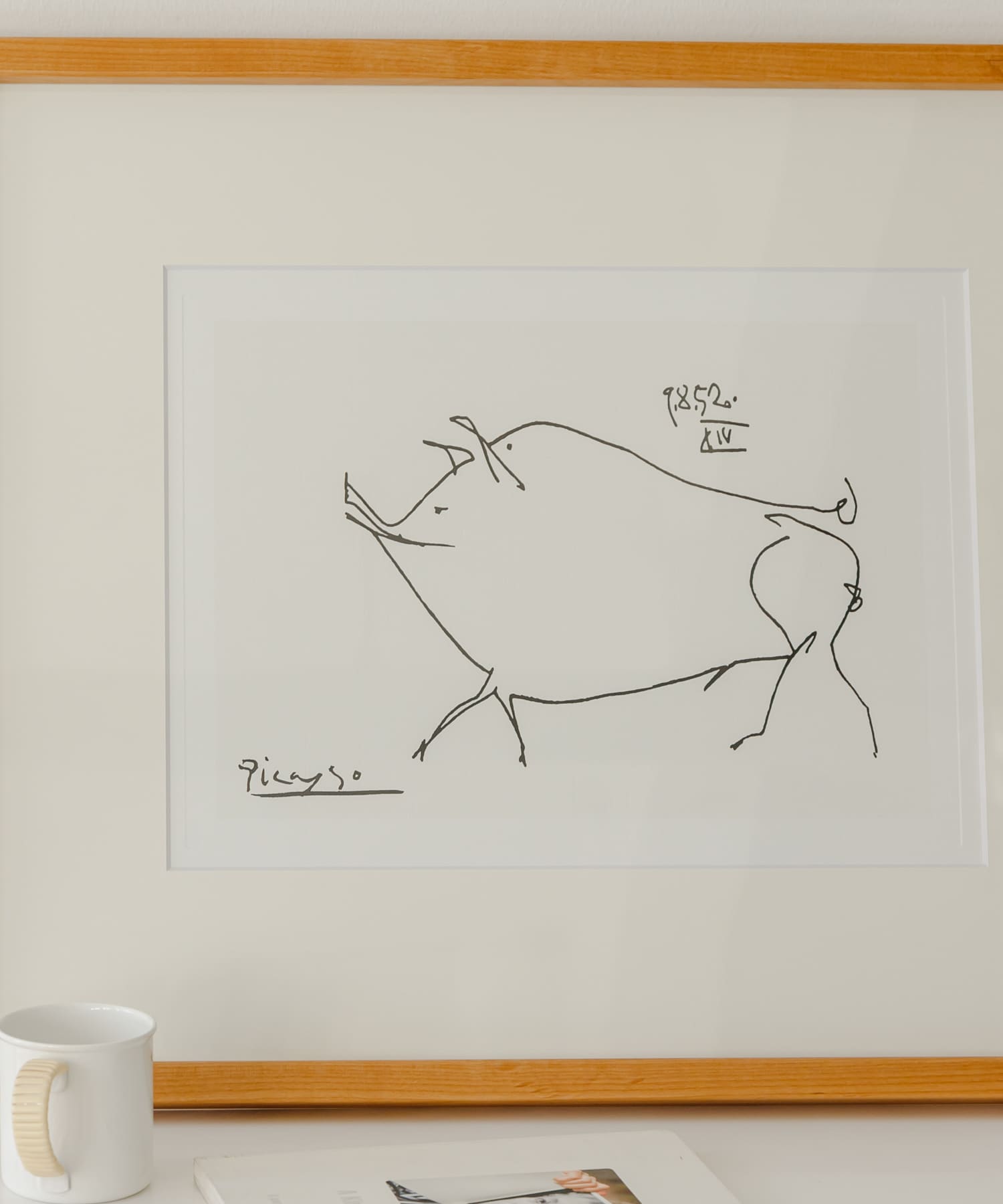 Picasso/Le petit cochon - -