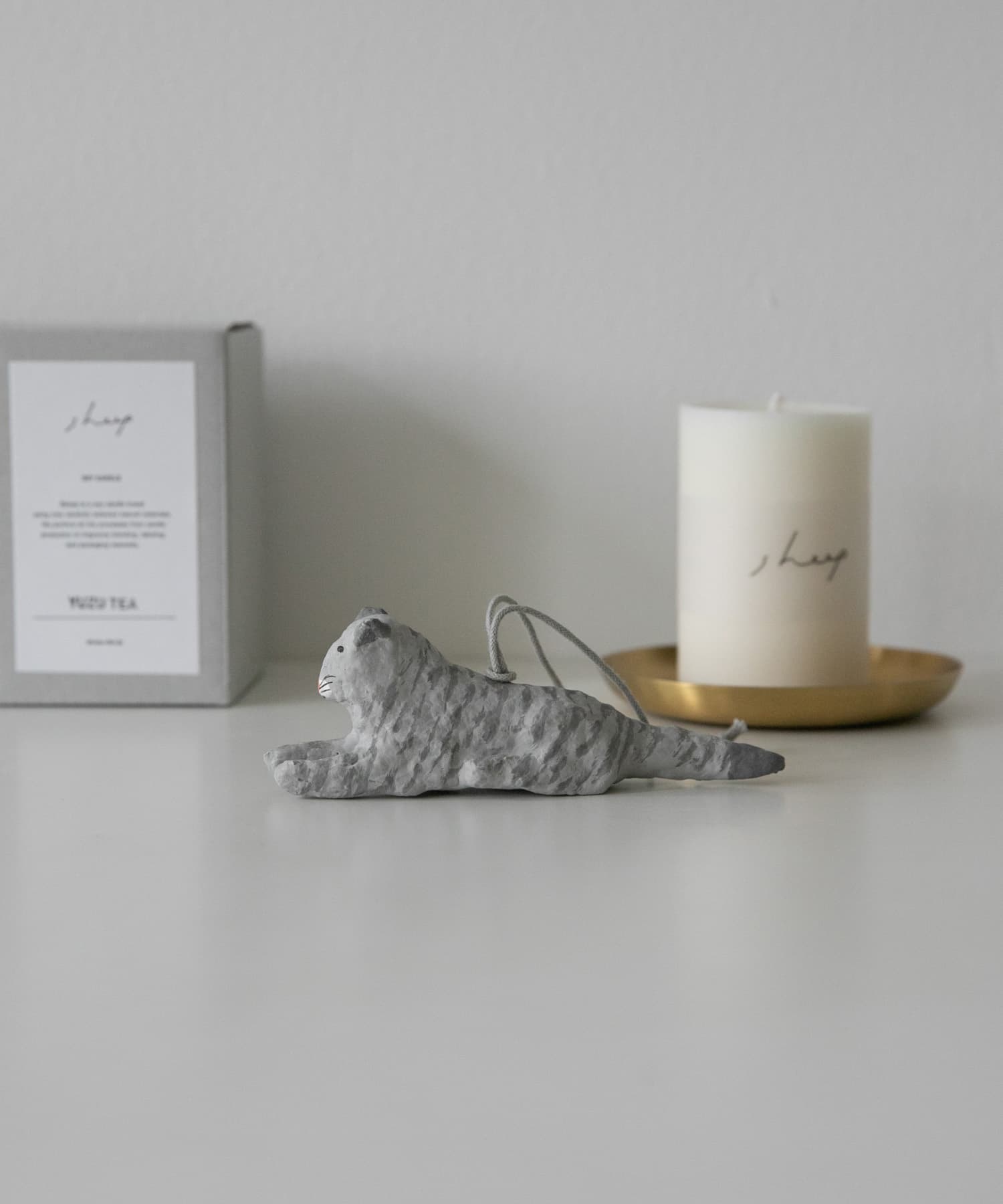 『WEB限定』fog linen work　ペーパーマッシュオーナメント グレートラネコ グレートラネコ -