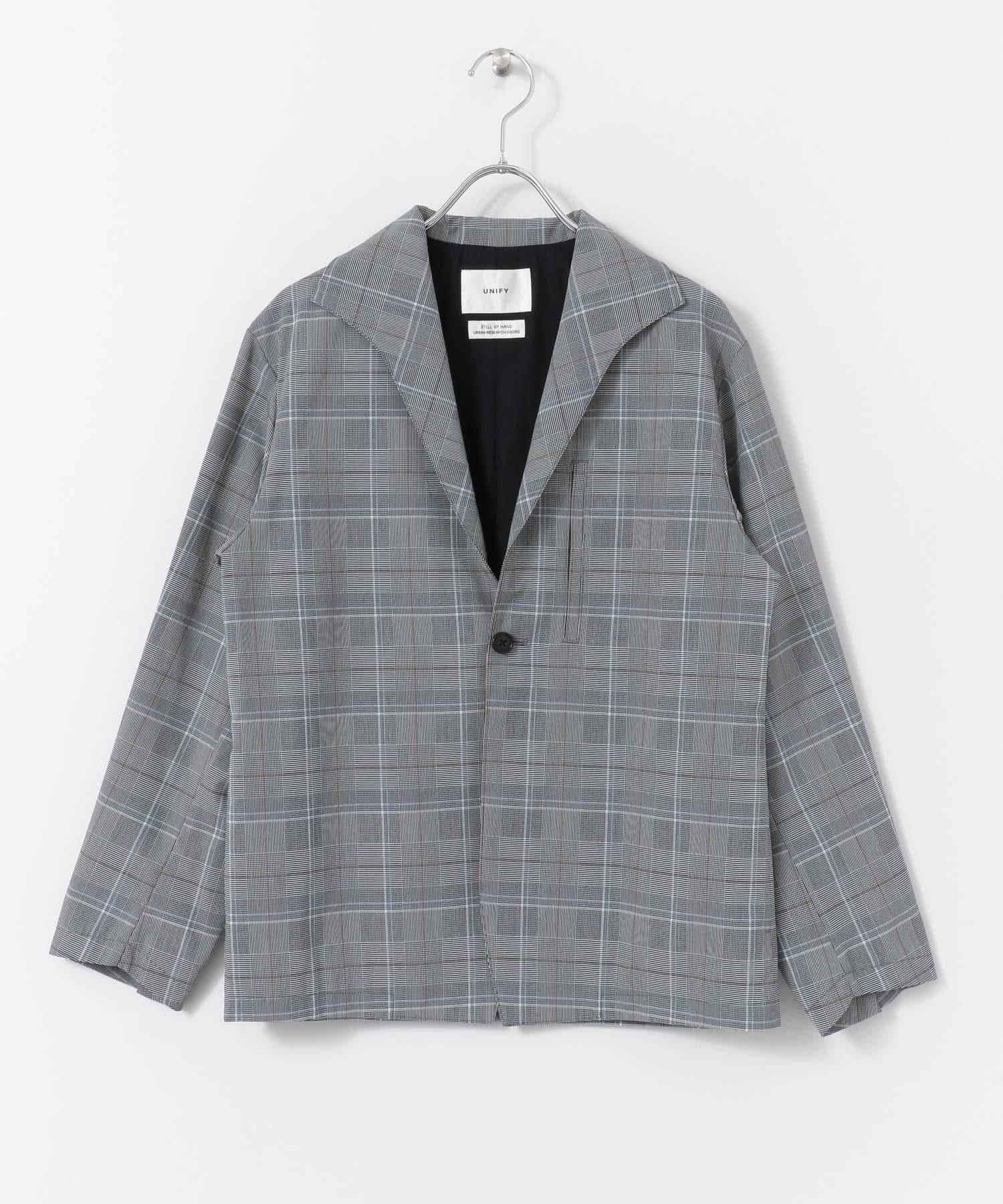 UNIFY　Panama Cloth Check Jacket∴