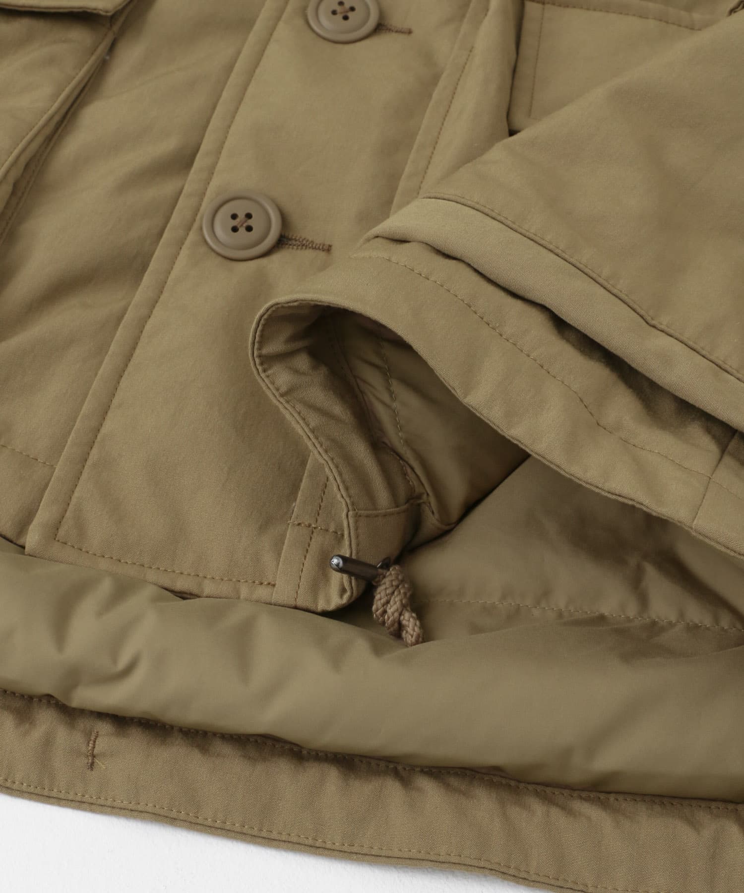snow peak apparel　TAKIBI Down Coat Beige 1