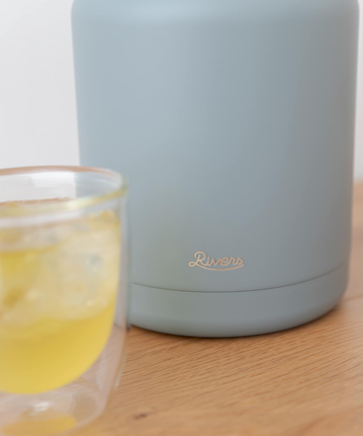 『WEB/一部店舗限定』RIVERS　サーモジャグキート1200 アッシュブルー -