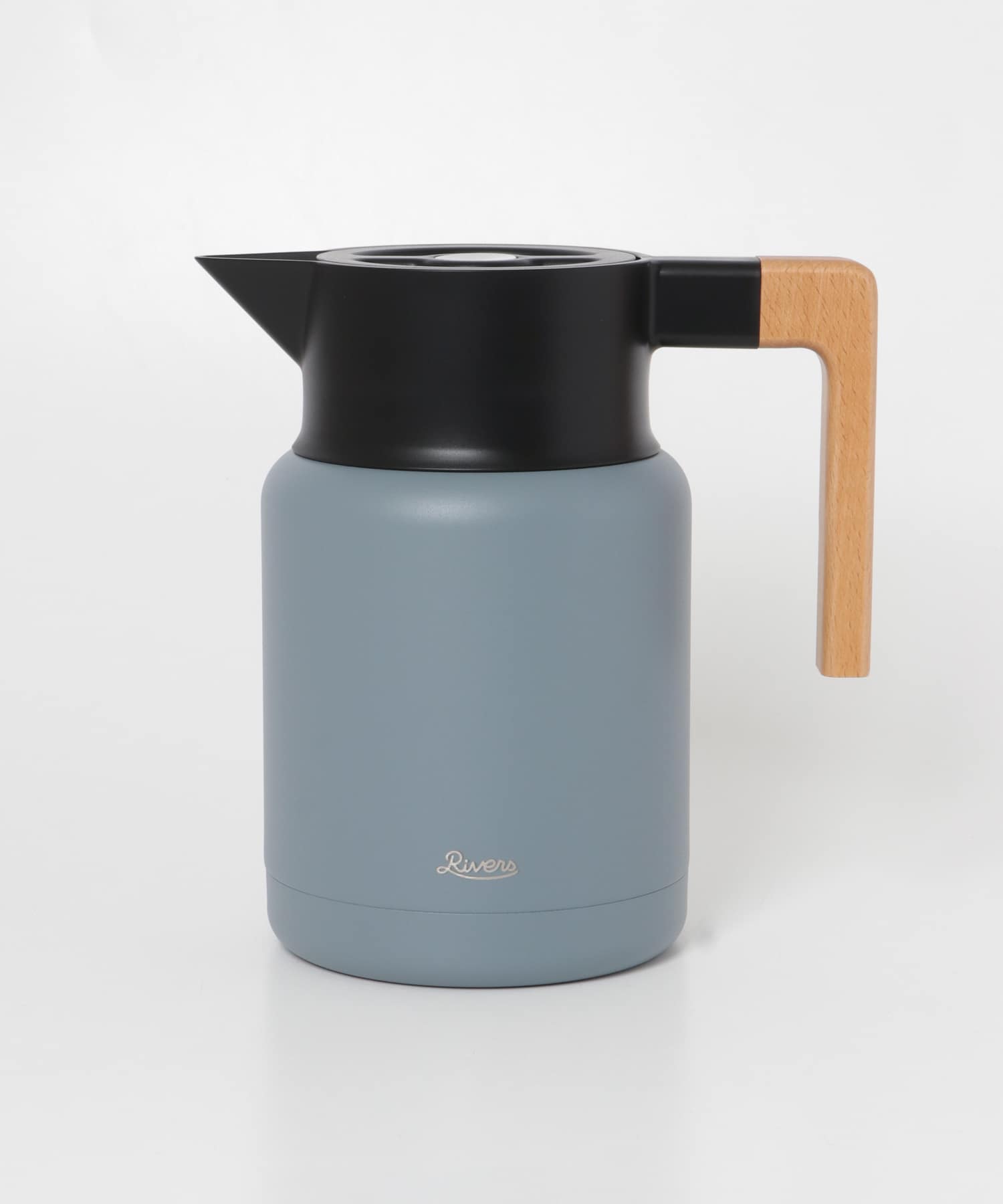 『WEB/一部店舗限定』RIVERS　サーモジャグキート1200 アッシュブルー -