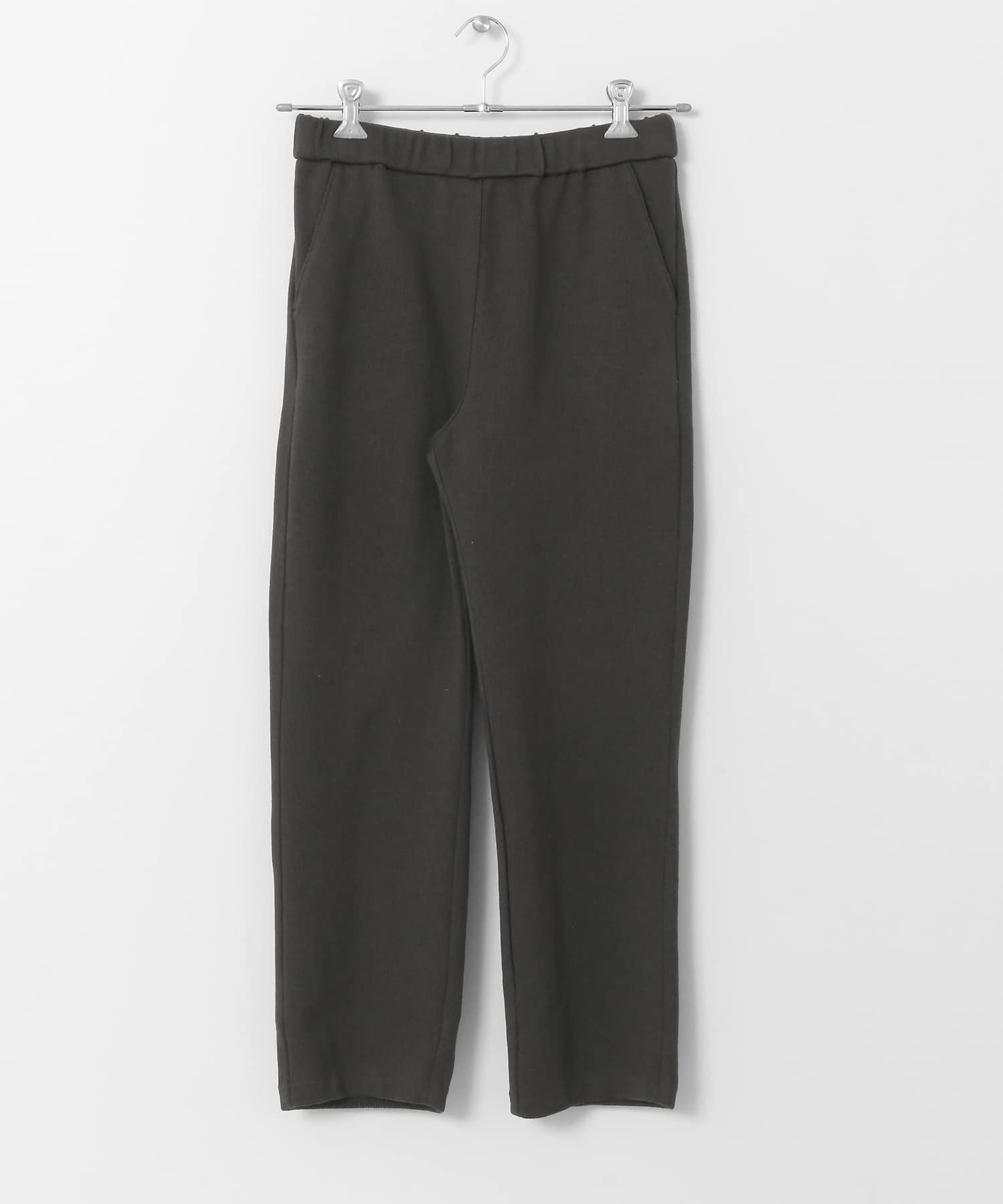 UNIFY　Tapered Knit Pants∴ CHARCOAL 1