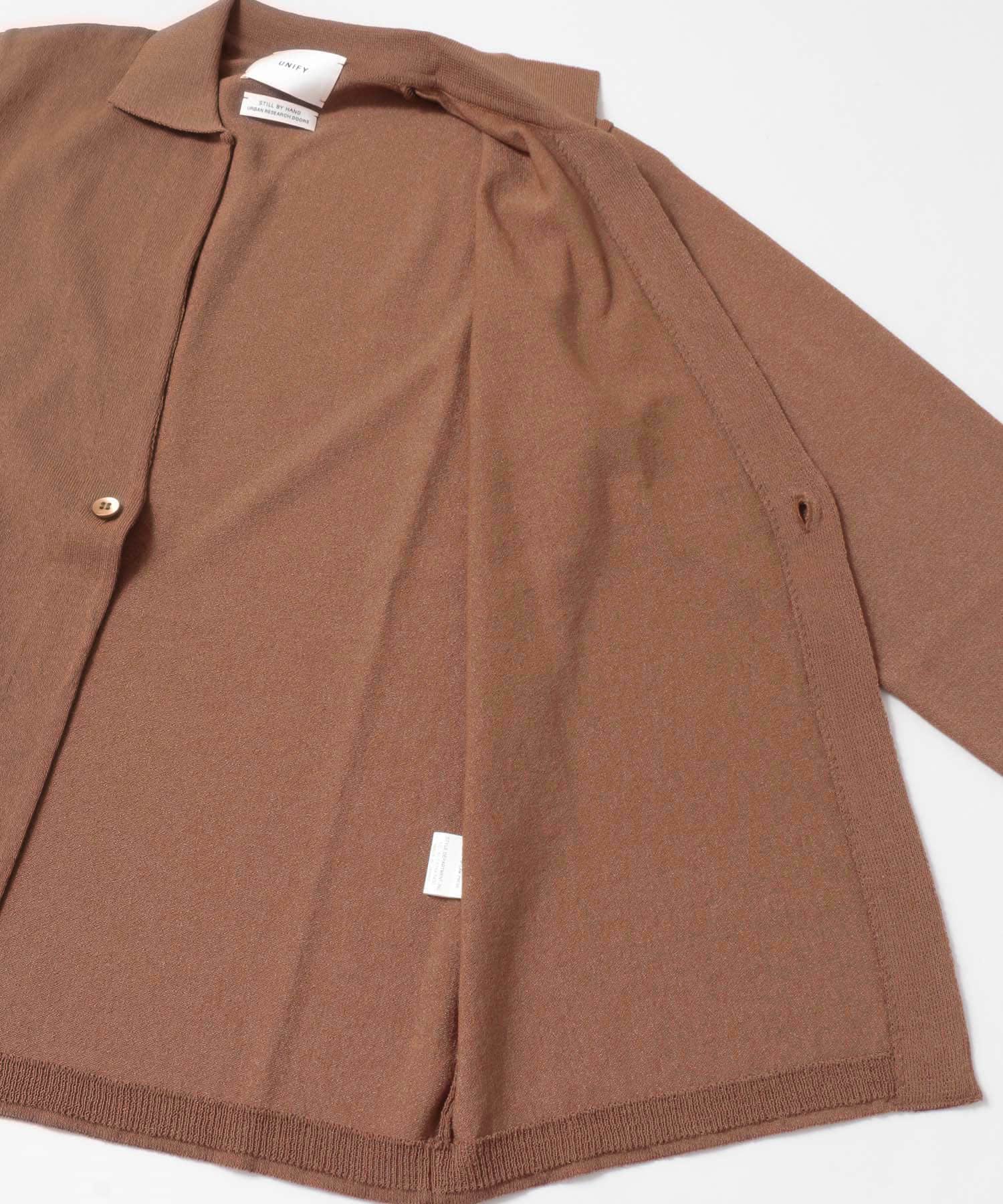 UNIFY　Knit Cardigan∴ MARRON one