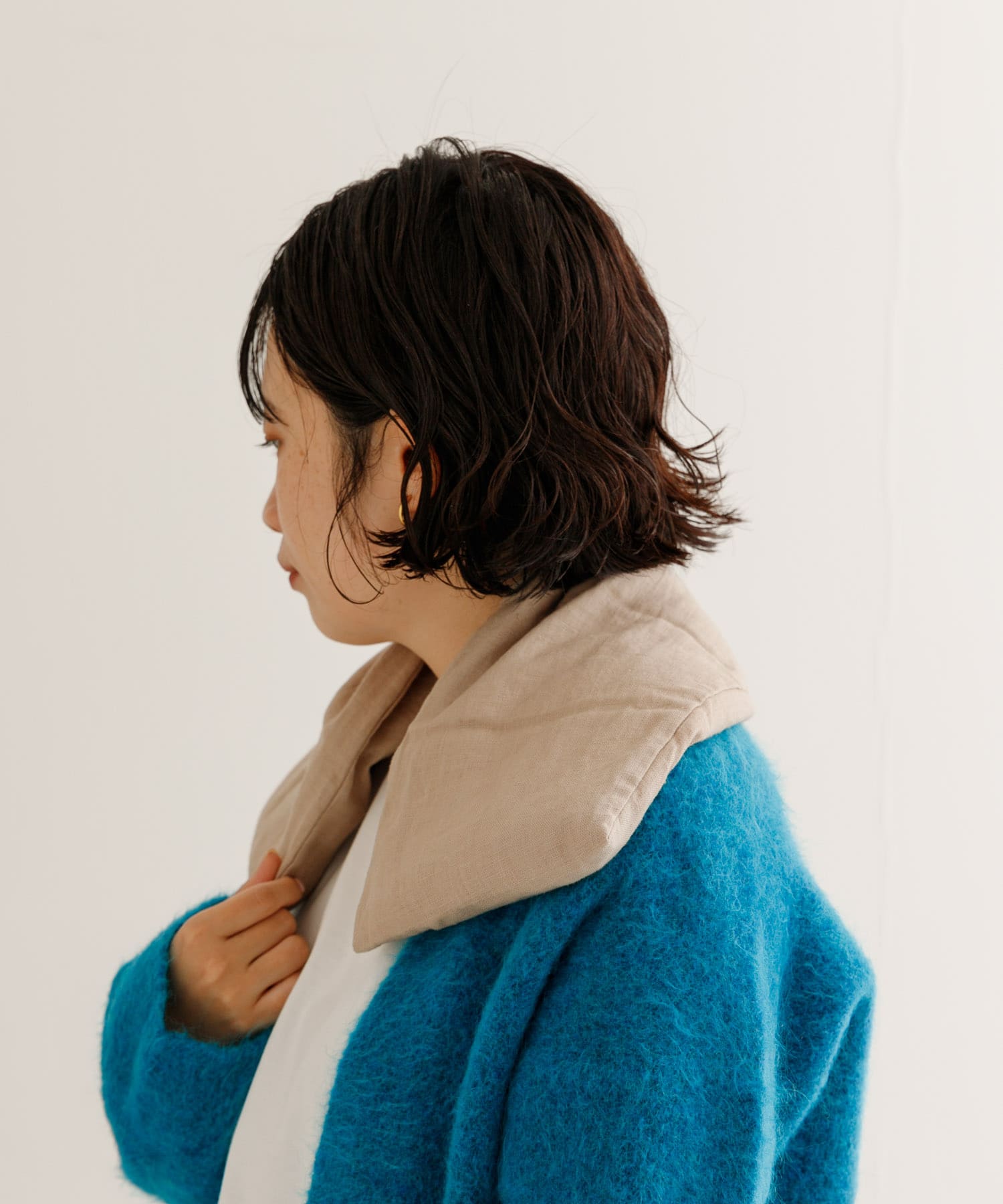 『WEB限定』KLIPPAN　麦の温冷ネックピロー ウォッシュドリネン -