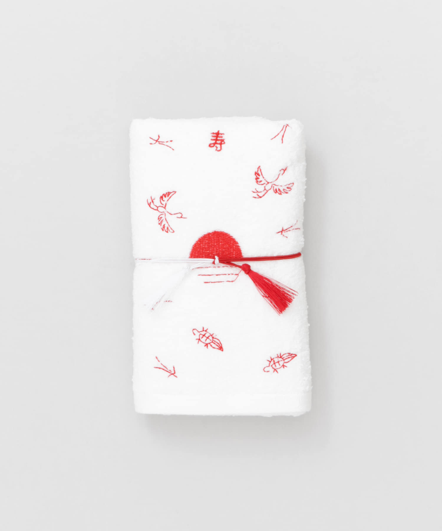 京東都　フェイスタオル鶴亀松