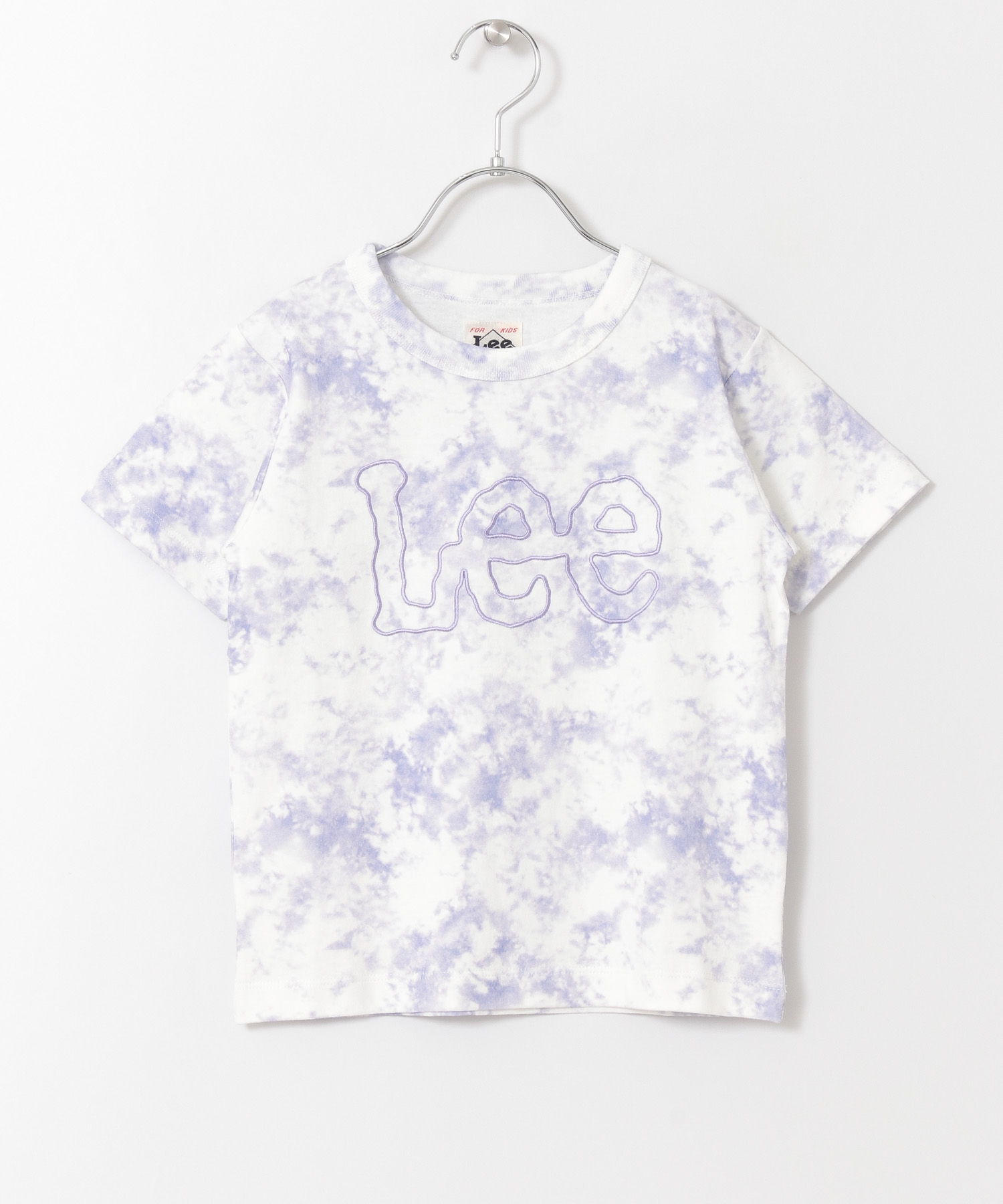 LEE KIDS　LOGO EMBROIDERY T-SHIRTS(KIDS) NAVY 110