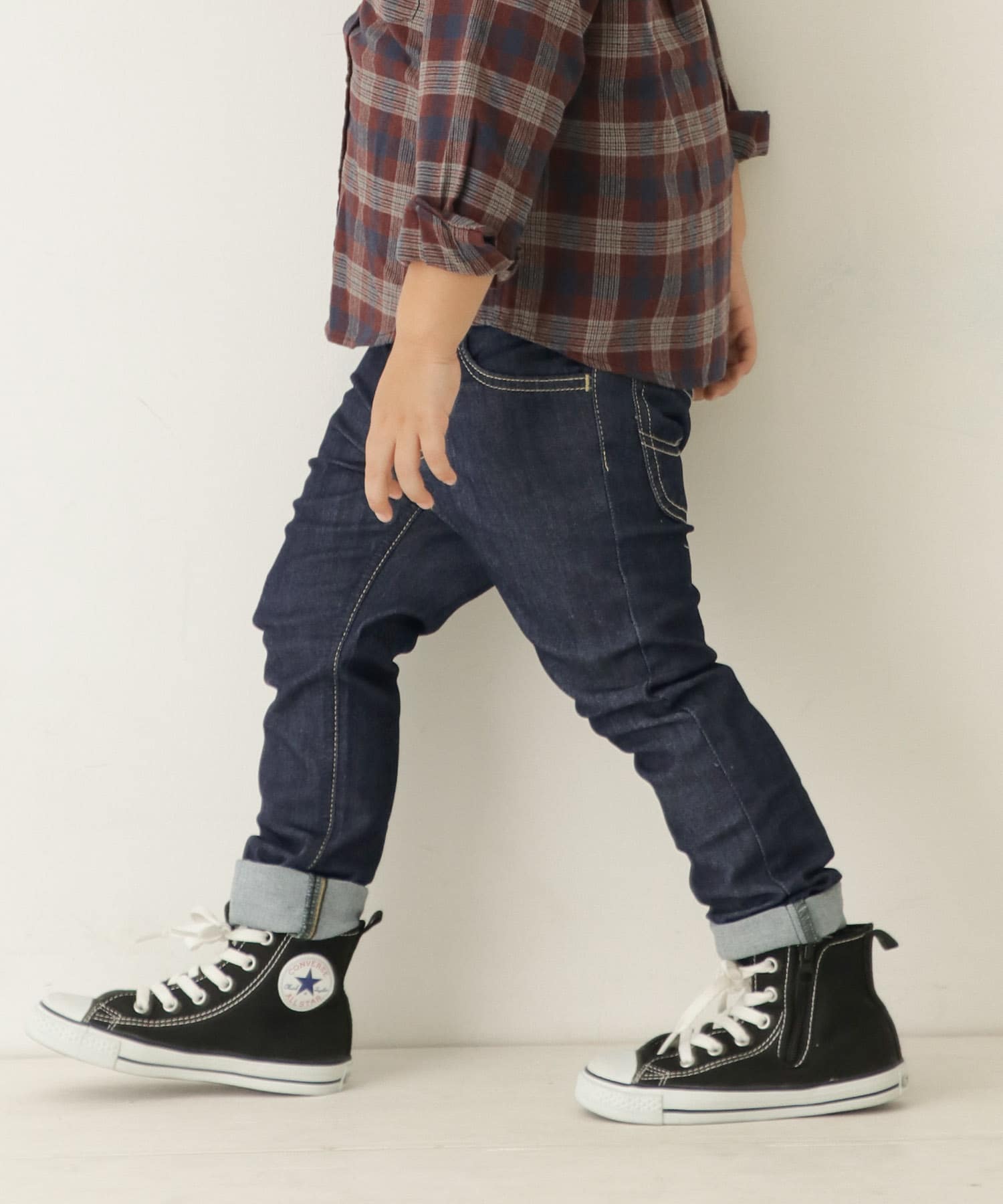 Lee×DOORS-natural-　テーパードパンツ(KIDS) デニム 100