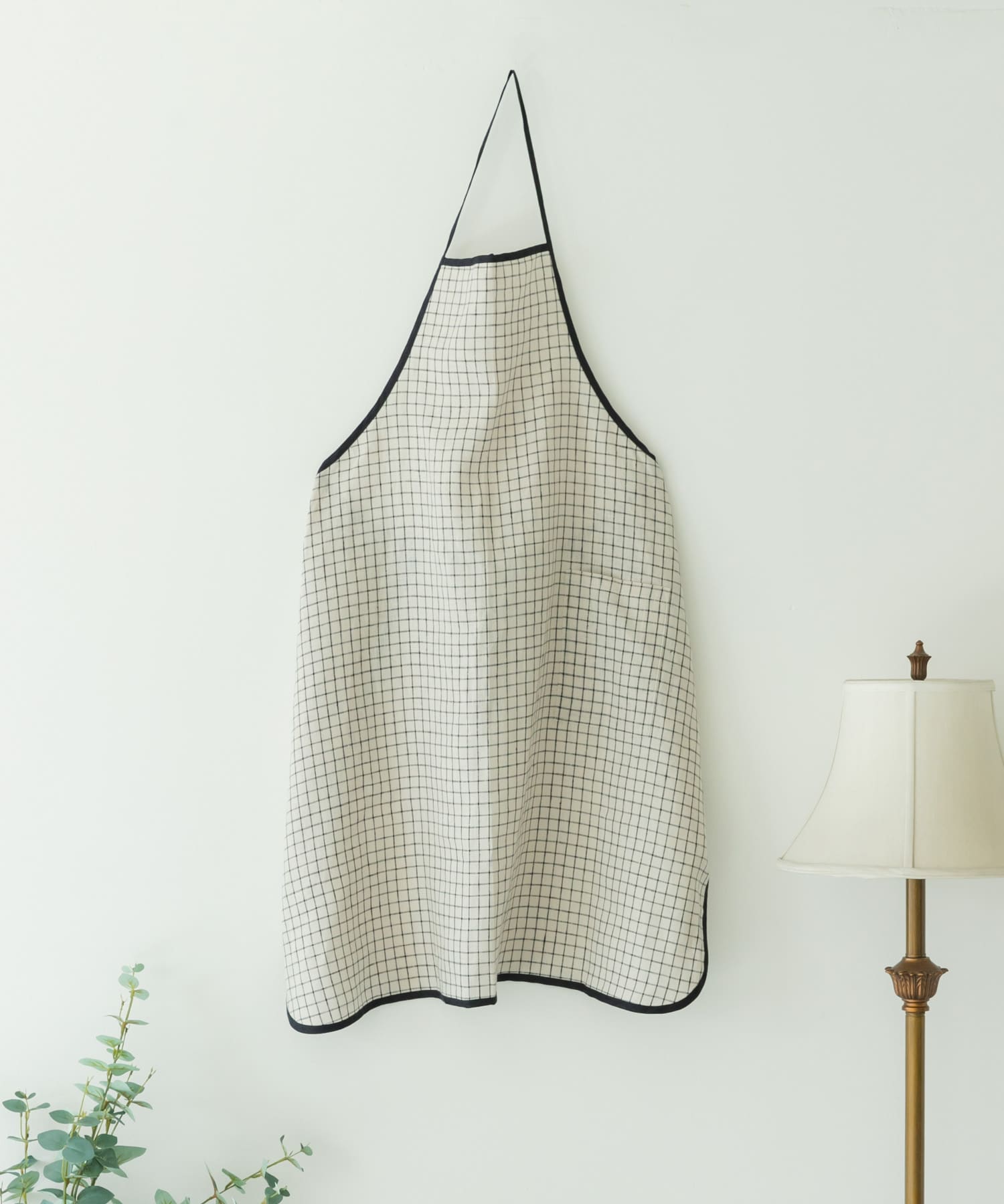fog linen work　リネンパイピングエプロン