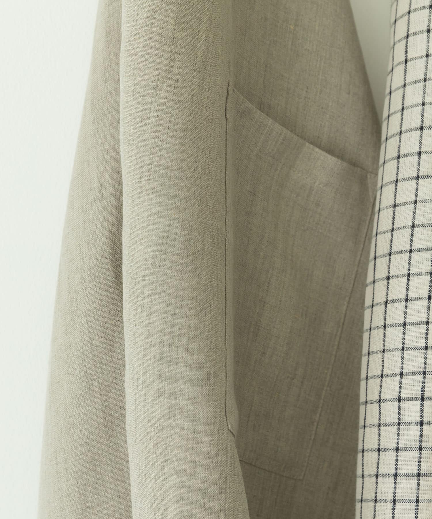 fog linen work　リネンパイピングエプロン ジェン -