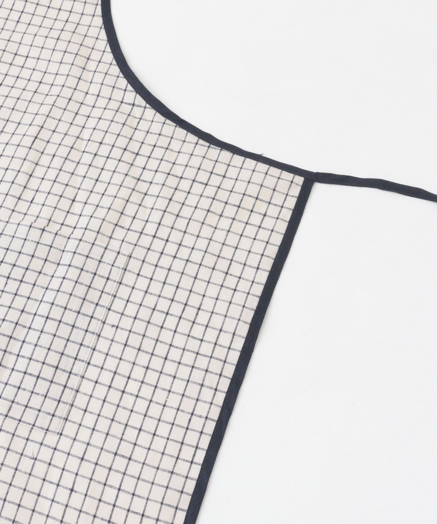 fog linen work　リネンパイピングエプロン ジェン -