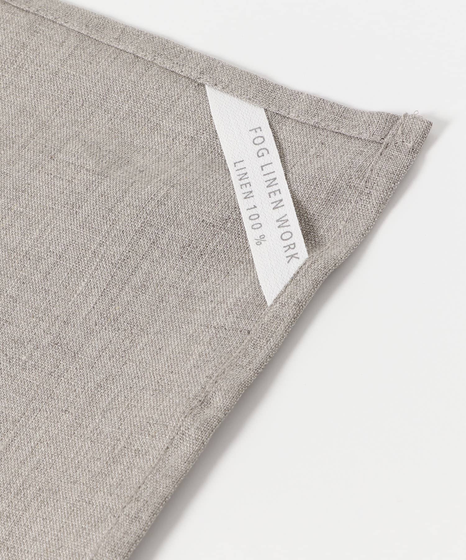 fog linen work　リネンプレイスマット ナチュラル -