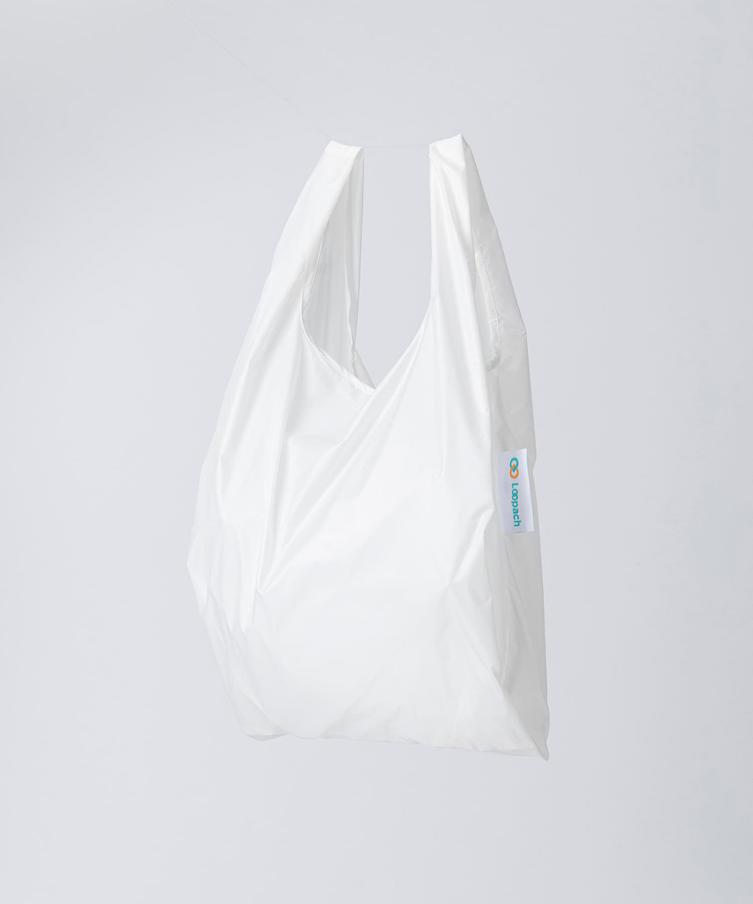 Loopach　Eco Bag S Onemile White S