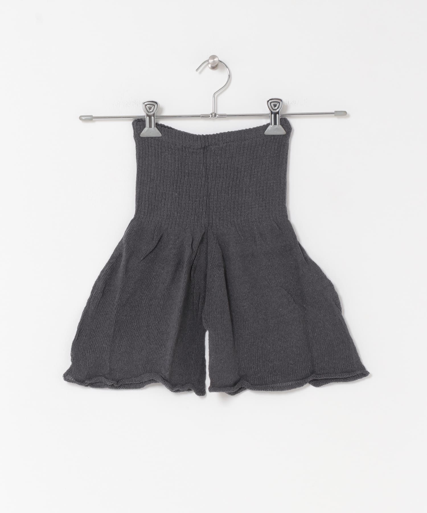 『WEB限定』meri ja kuu　2分丈インナーパンツシルク charcoal -