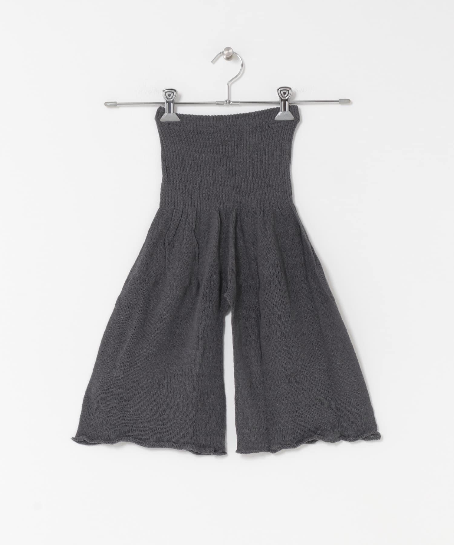 『WEB限定』meri ja kuu　4分丈インナーパンツシルク charcoal -