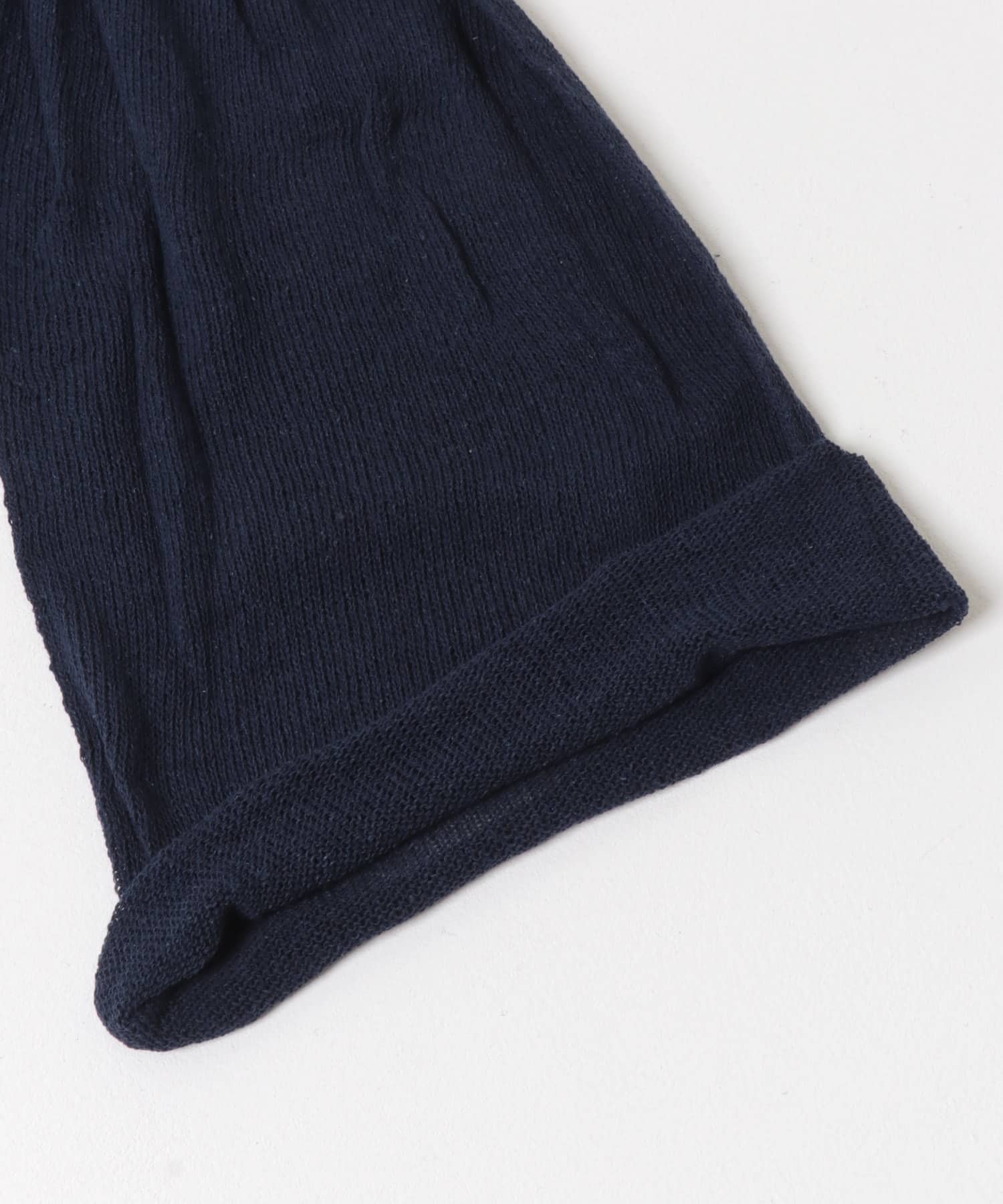 『WEB限定』meri ja kuu　4分丈インナーパンツシルク navy -