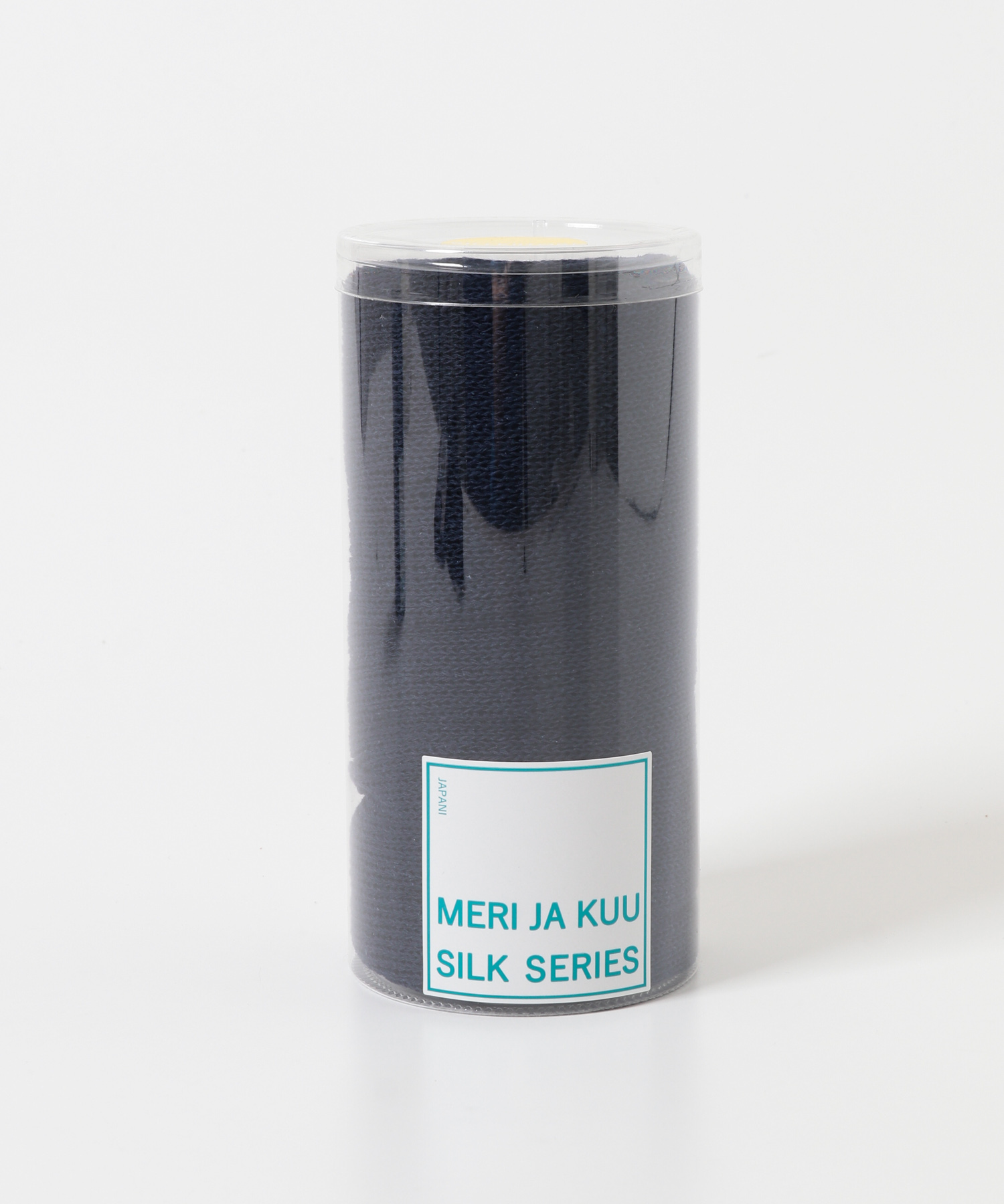 『WEB限定』meri ja kuu　4分丈インナーパンツシルク navy -