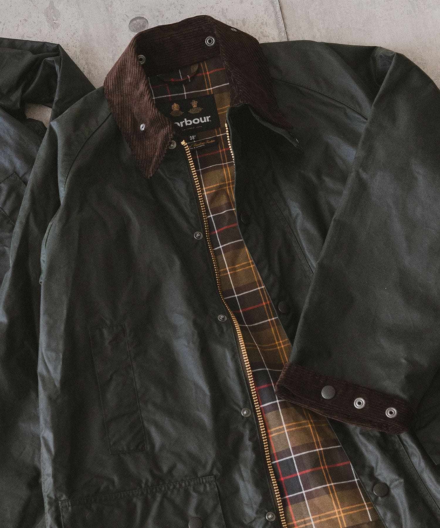 『別注』Barbour　OS WAX GAMEFAIR
