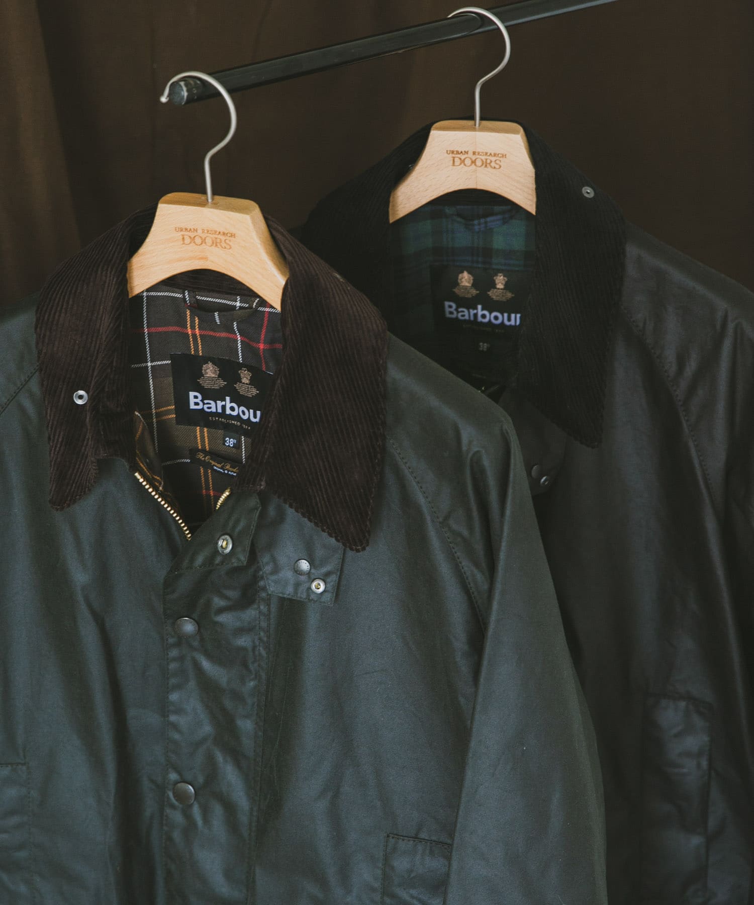 『別注』Barbour / DOORS　OS WAX GAMEFAIR SAGE 36