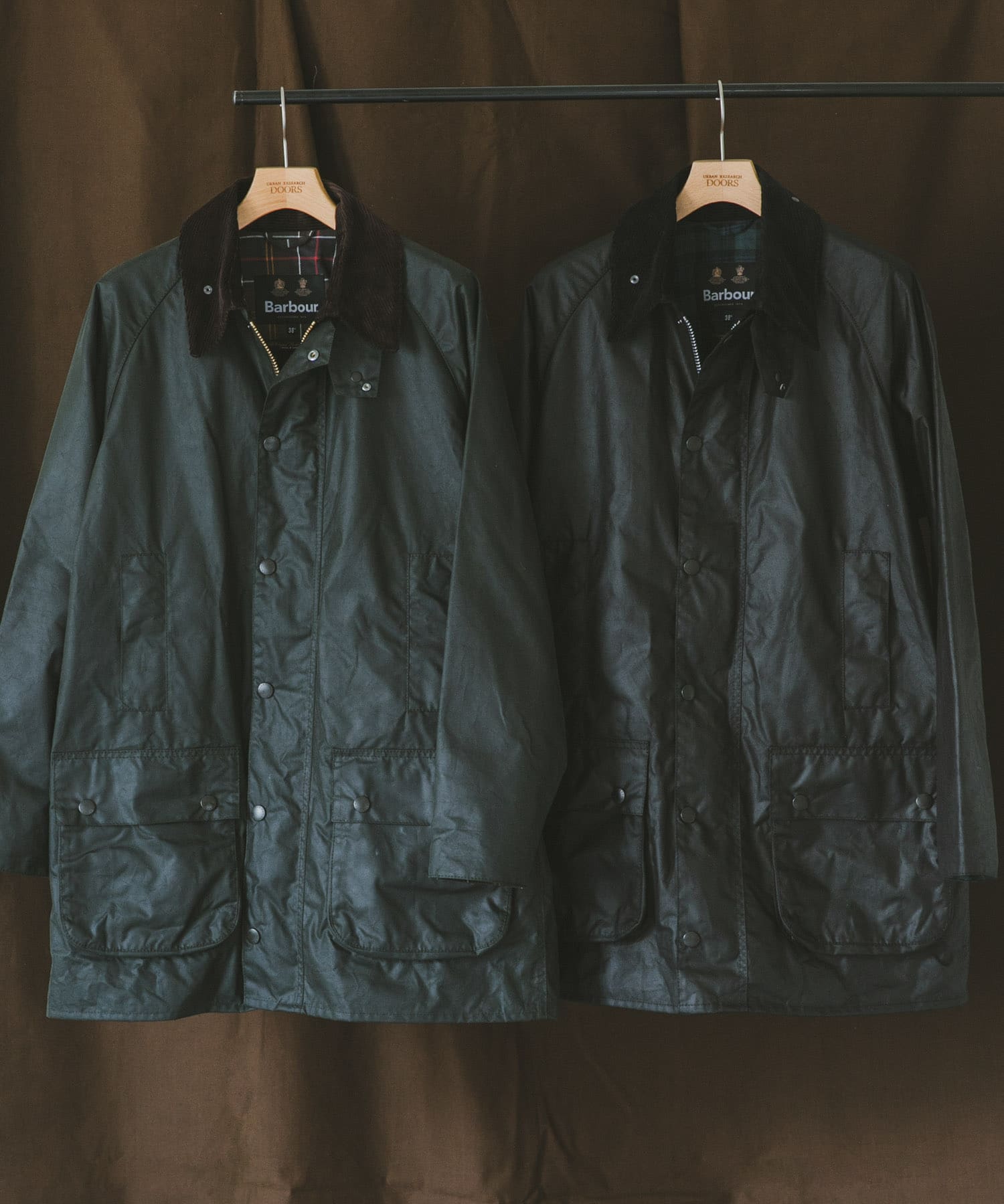 『別注』Barbour / DOORS　OS WAX GAMEFAIR SAGE 36