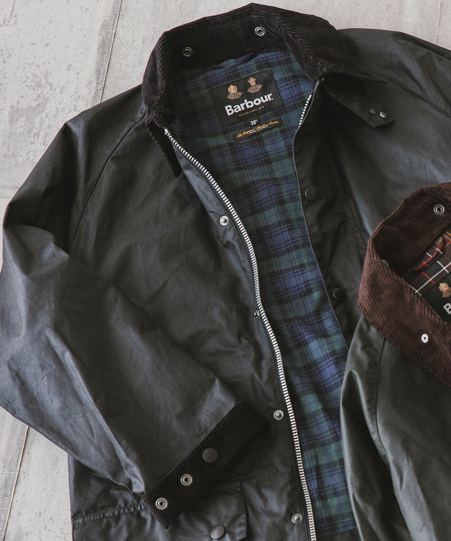 『別注』Barbour　OS WAX GAMEFAIR
