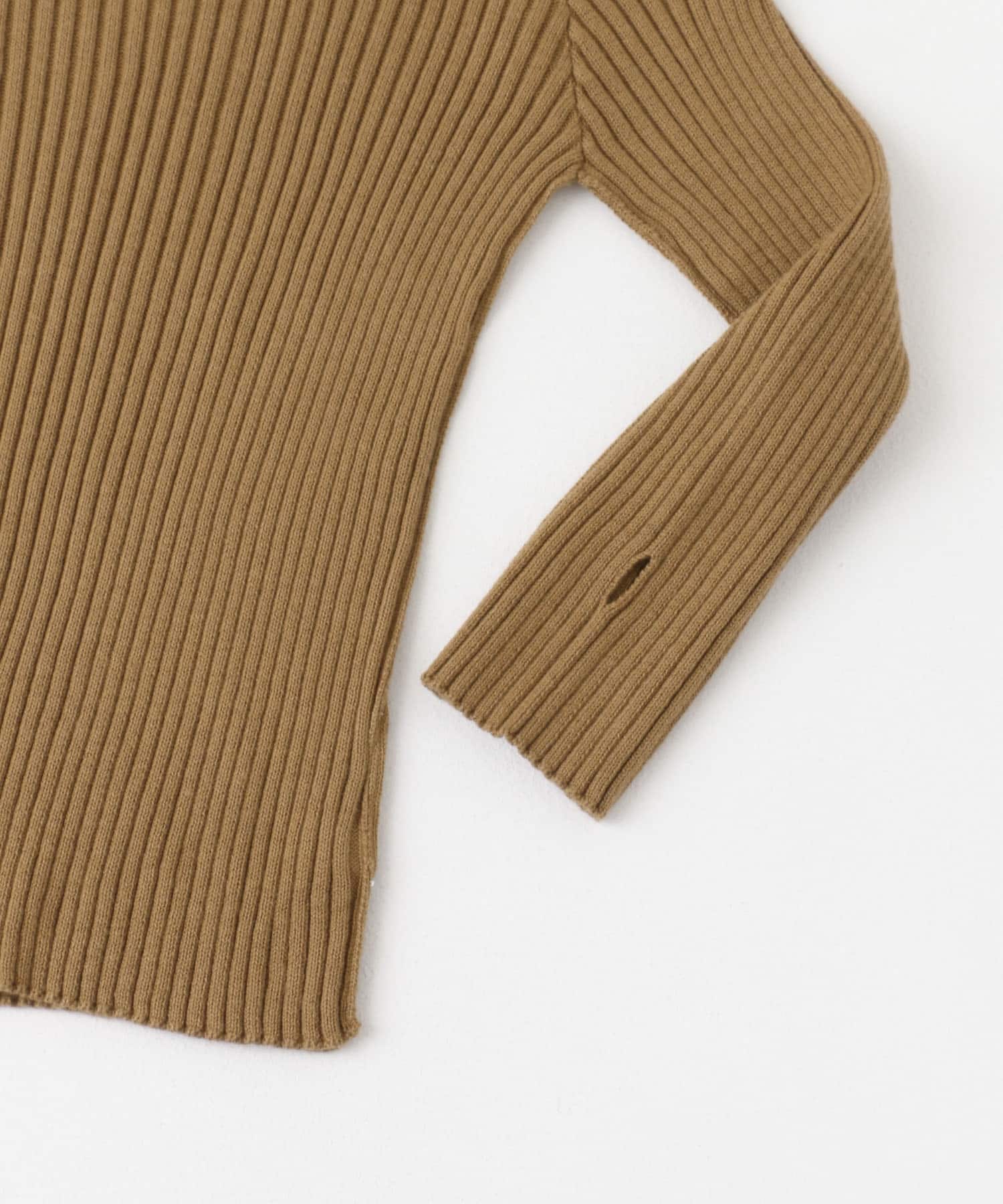 ooju　turtle knit(KIDS) CAMEL 2