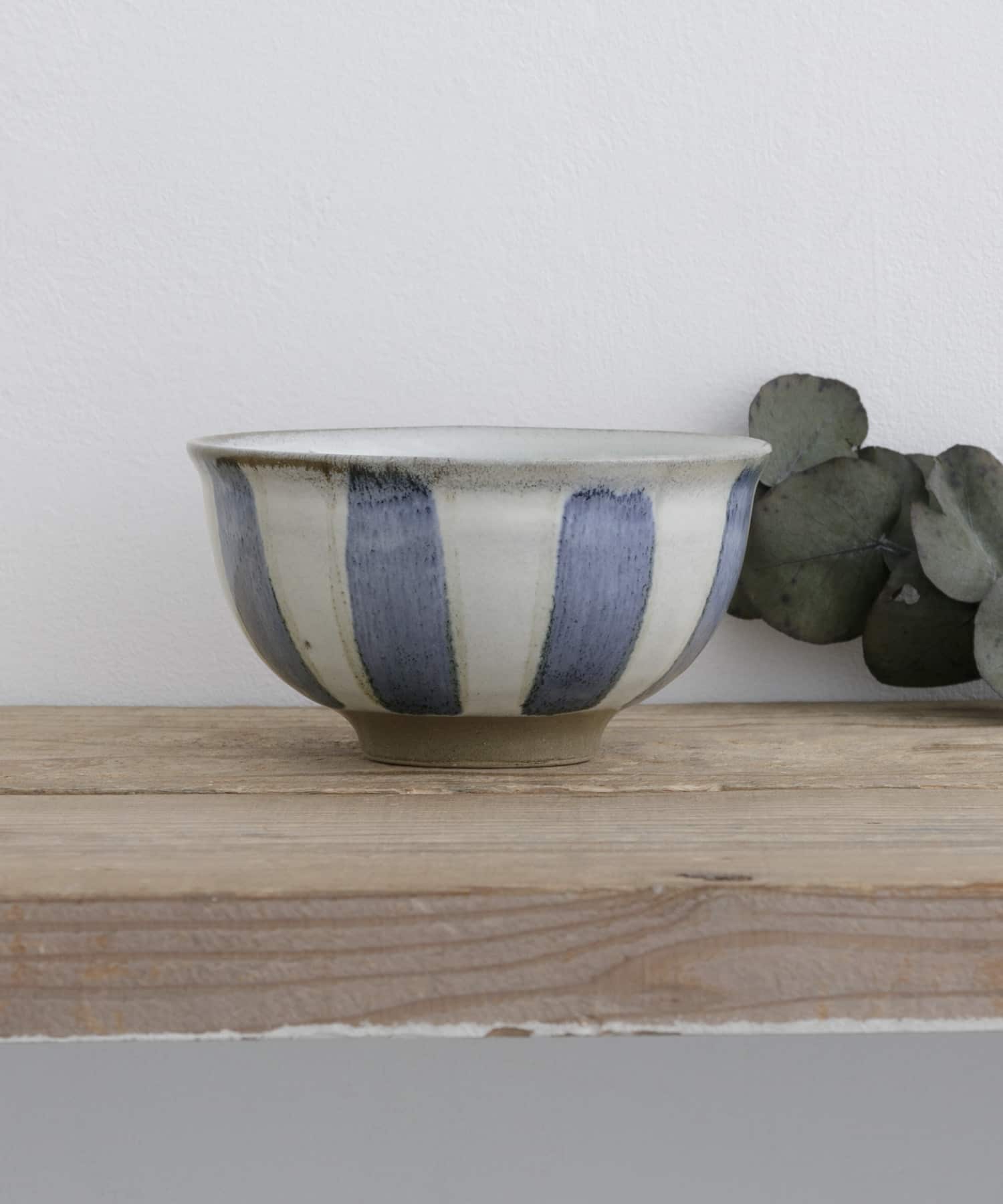 清窯　丼 ストライプ -