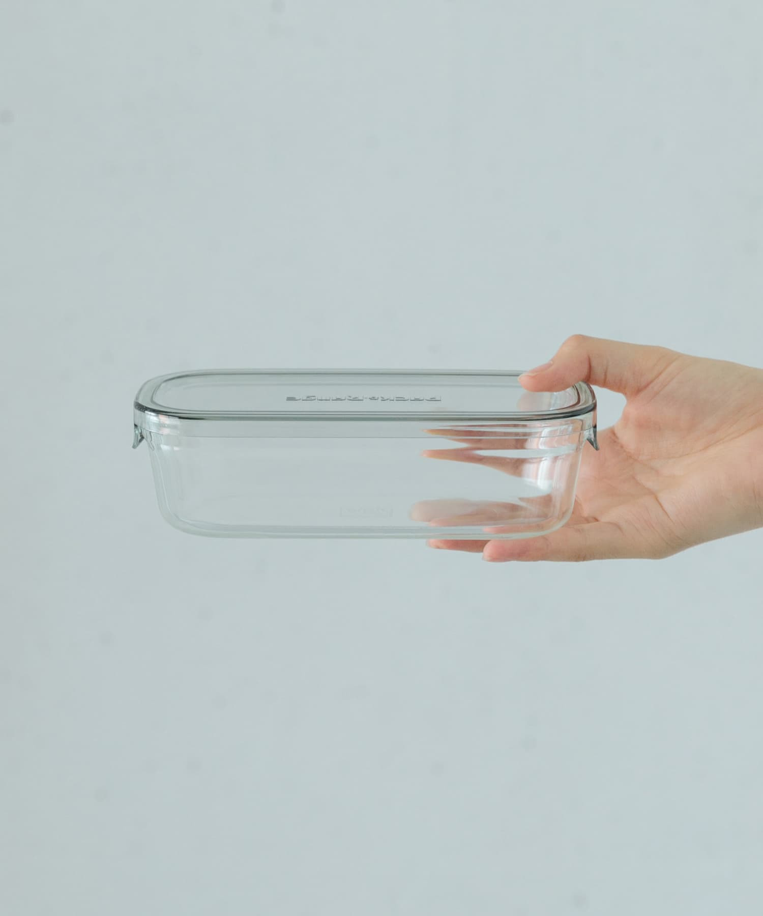 『WEB限定』iwaki　パック&レンジ システムセット・ミニ クールグレー -