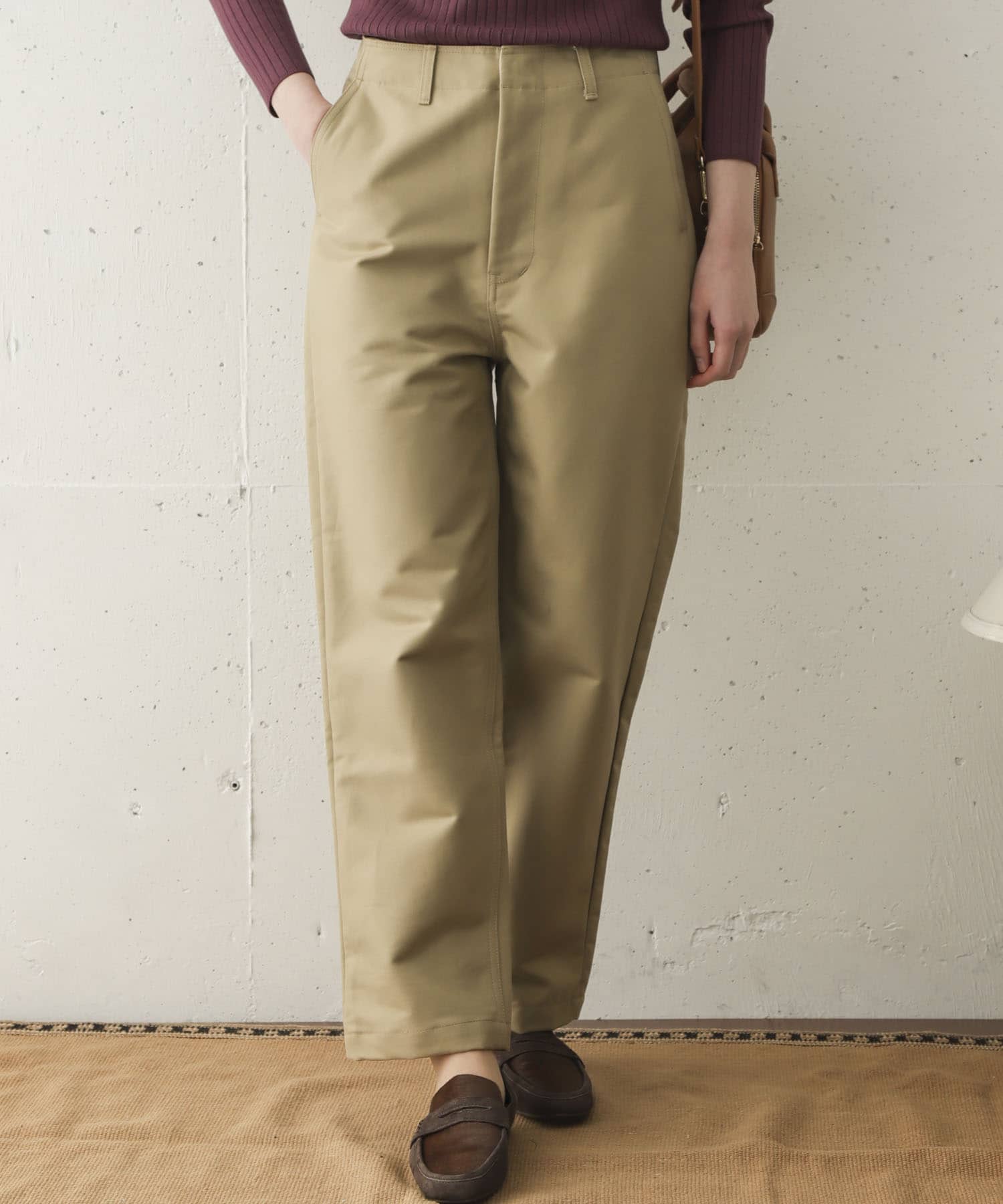 UNIFY　W Cross Pants∴ BEG 1