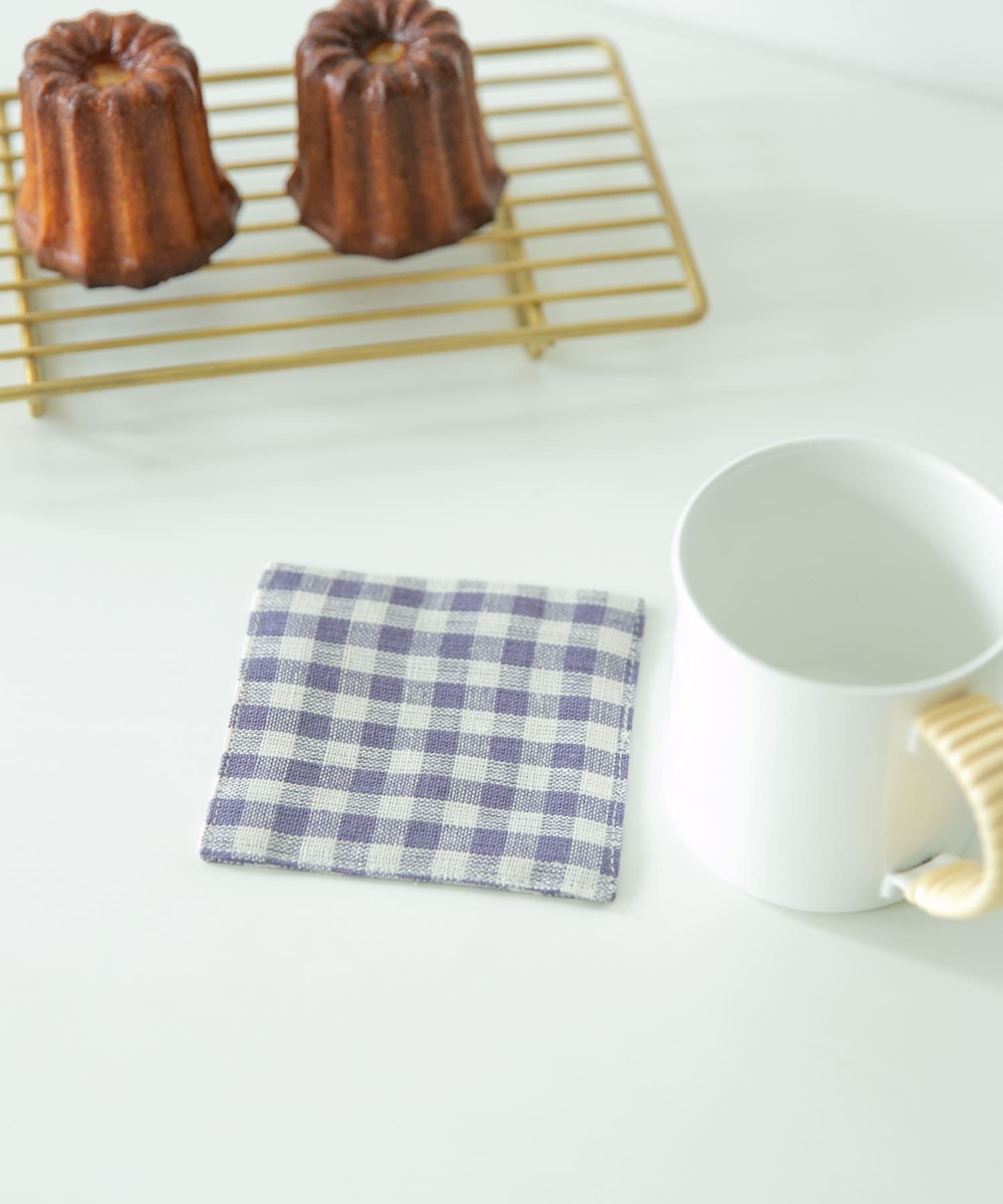 fog linen work　リネンコースター シモーヌ -
