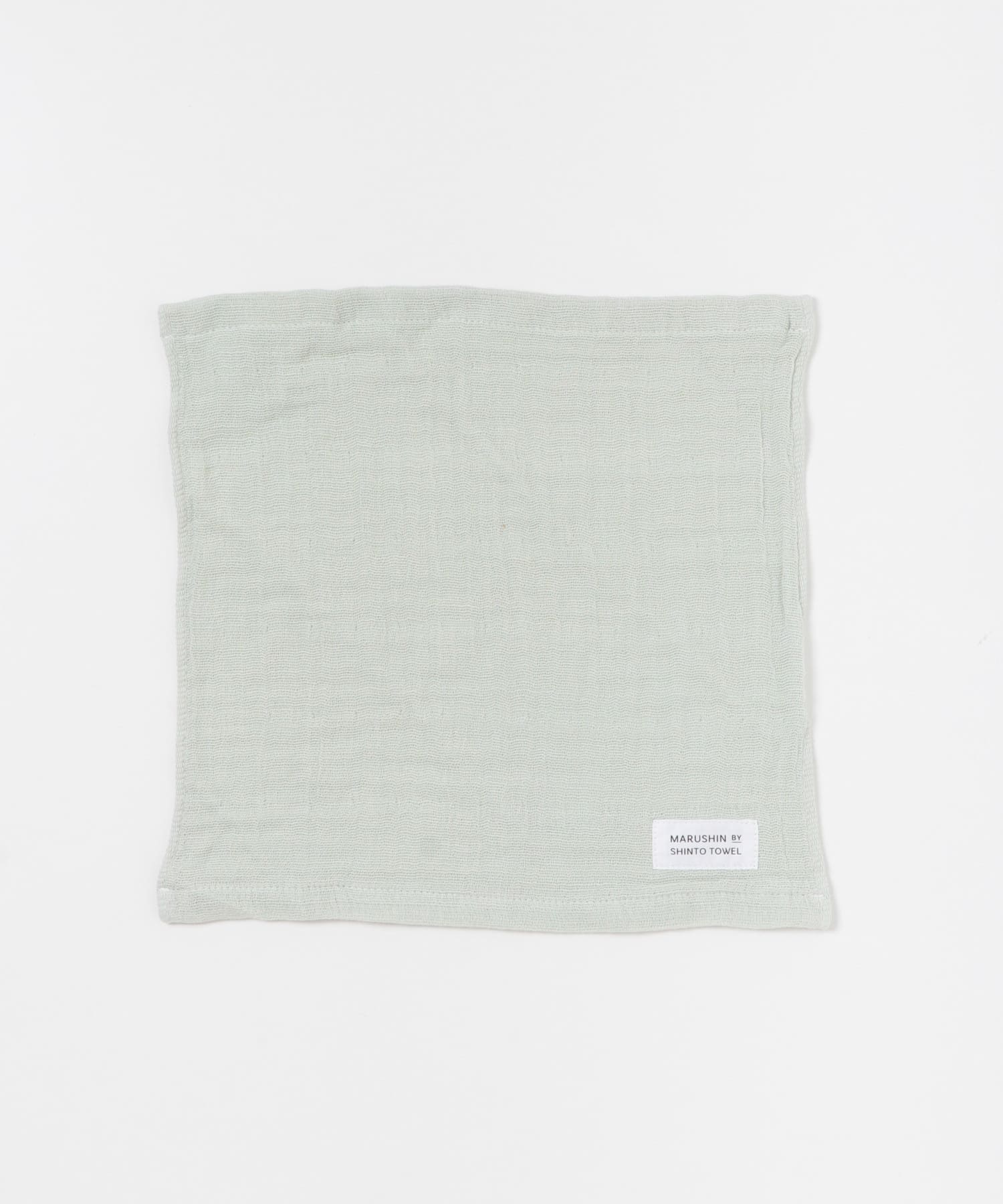 『WEB限定』MARUSHIN by SHINTO TOWEL　ランダムガーゼ ハンドタオル 2枚セット SA×GY -