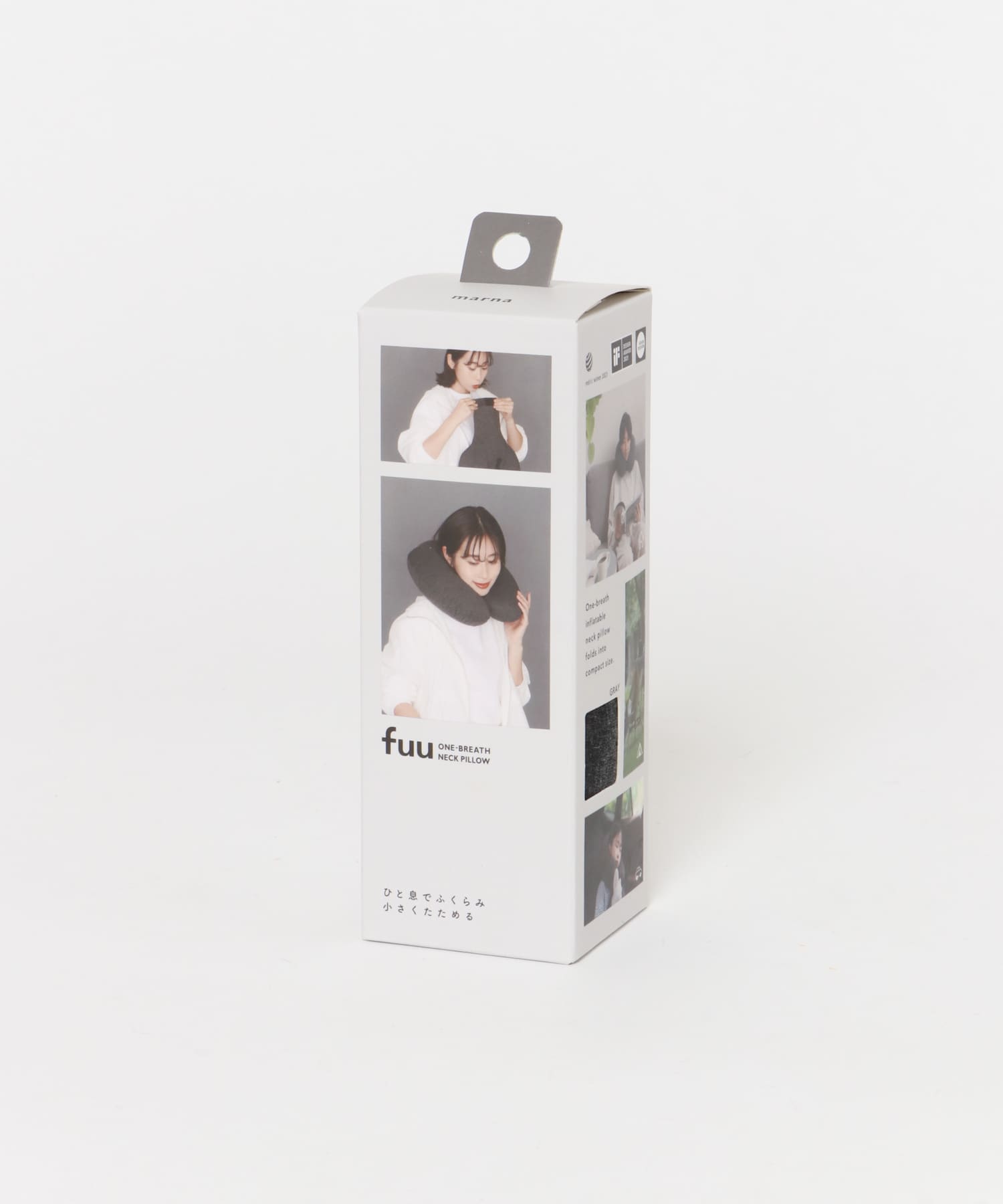 『WEB/一部店舗限定』marna　fuu ネックピロー GY -