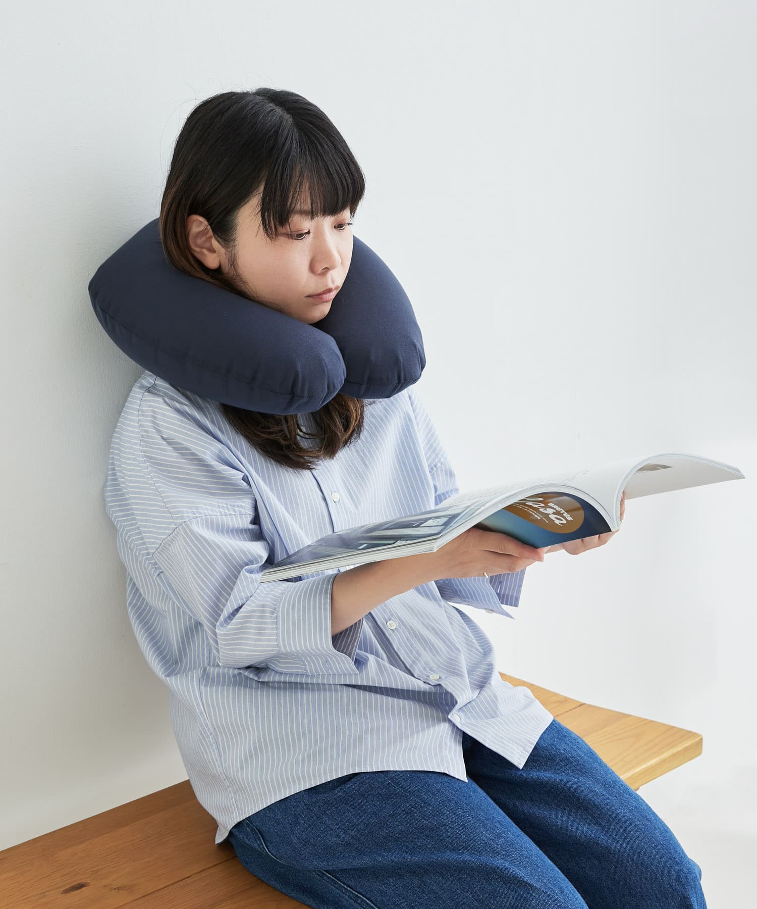 『WEB/一部店舗限定』marna　fuu ネックピロー NV -