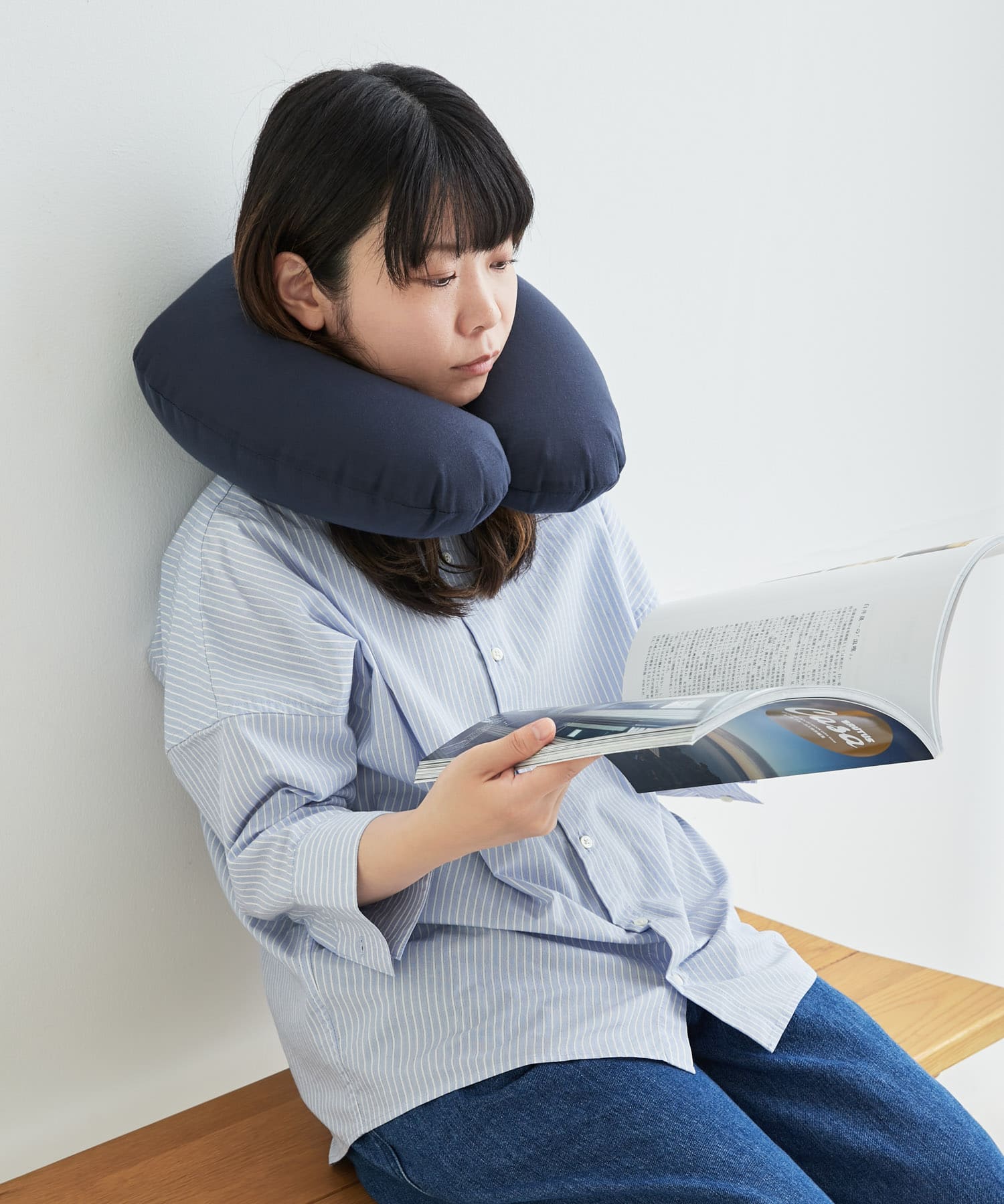 『WEB/一部店舗限定』marna　fuu ネックピロー NV -