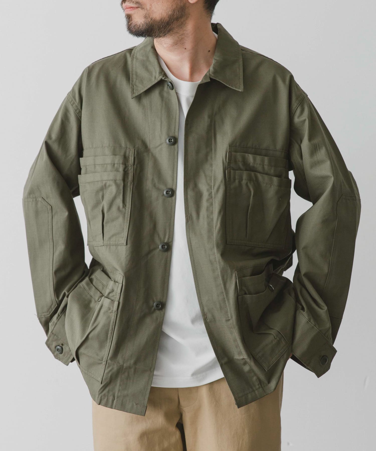 SASSAFRAS　Overgrown Fatigue Jacket