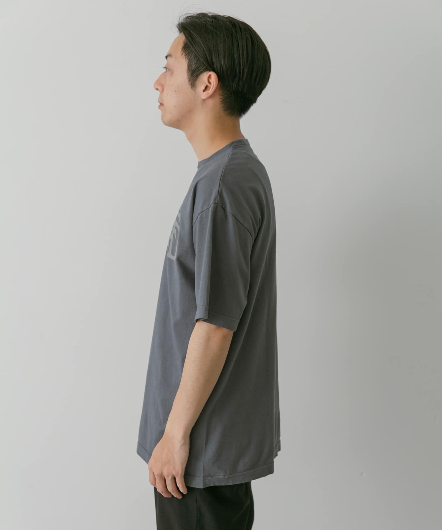 『別注』SASSAFRAS×DOORS　20th SFD Logo T-shirts 1/2 Charcoal L
