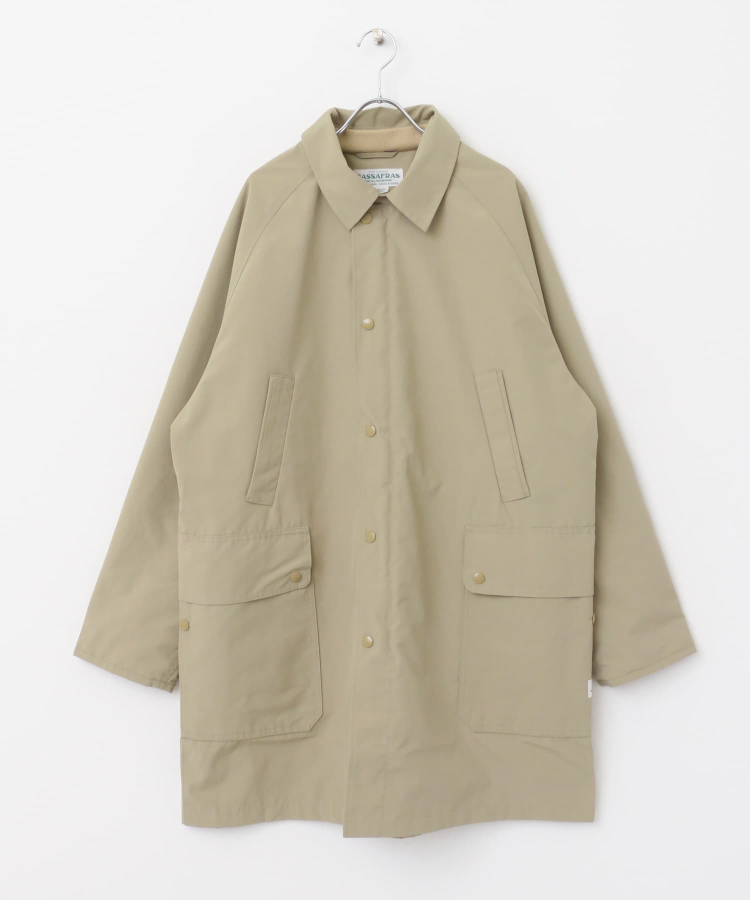 SASSAFRAS　Fall Leaf Coat+ Beige S
