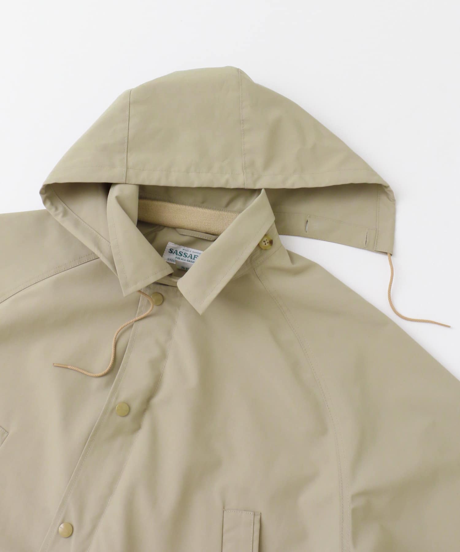 SASSAFRAS　Fall Leaf Coat+ Beige S