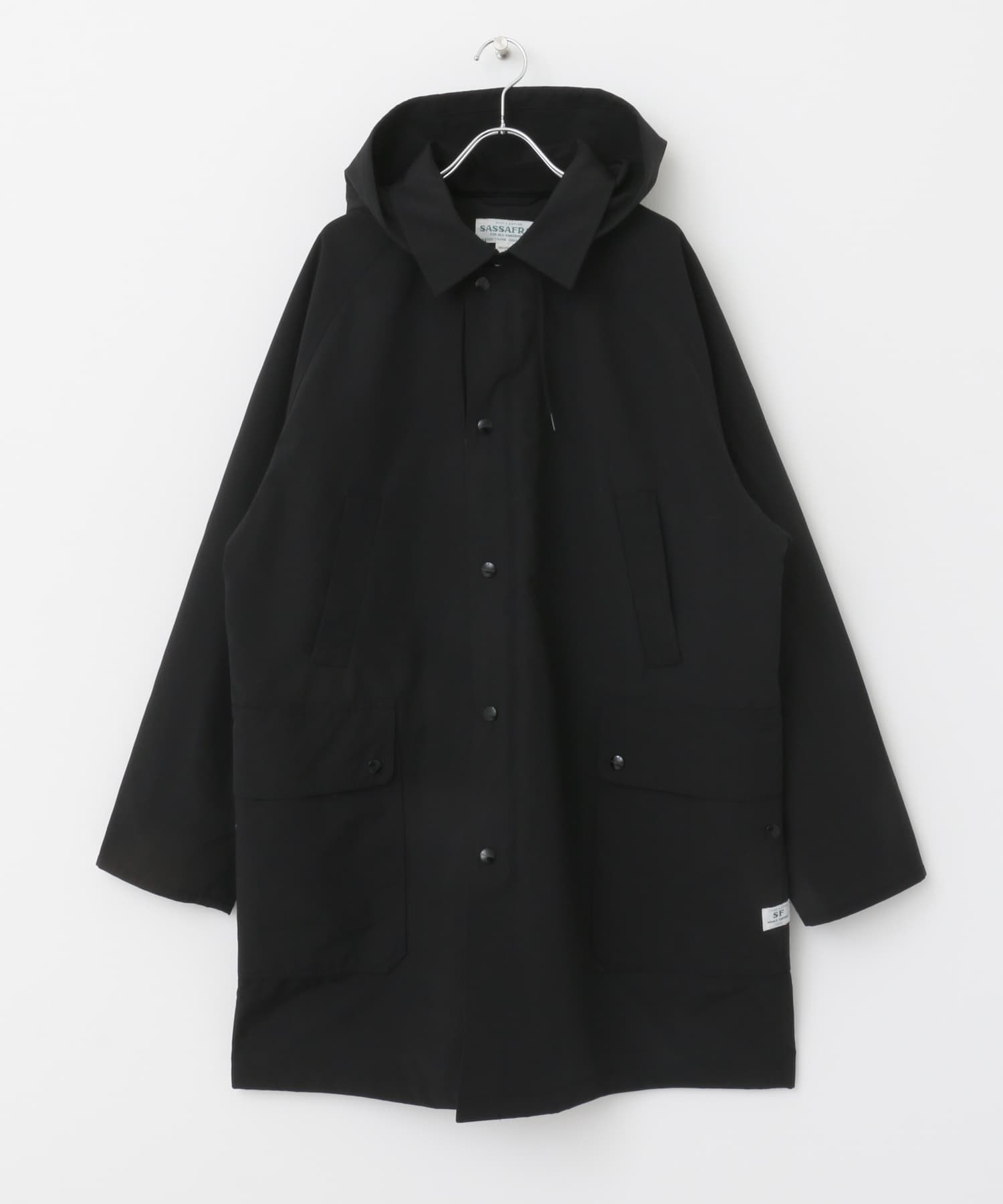 SASSAFRAS　Fall Leaf Coat+ Black S